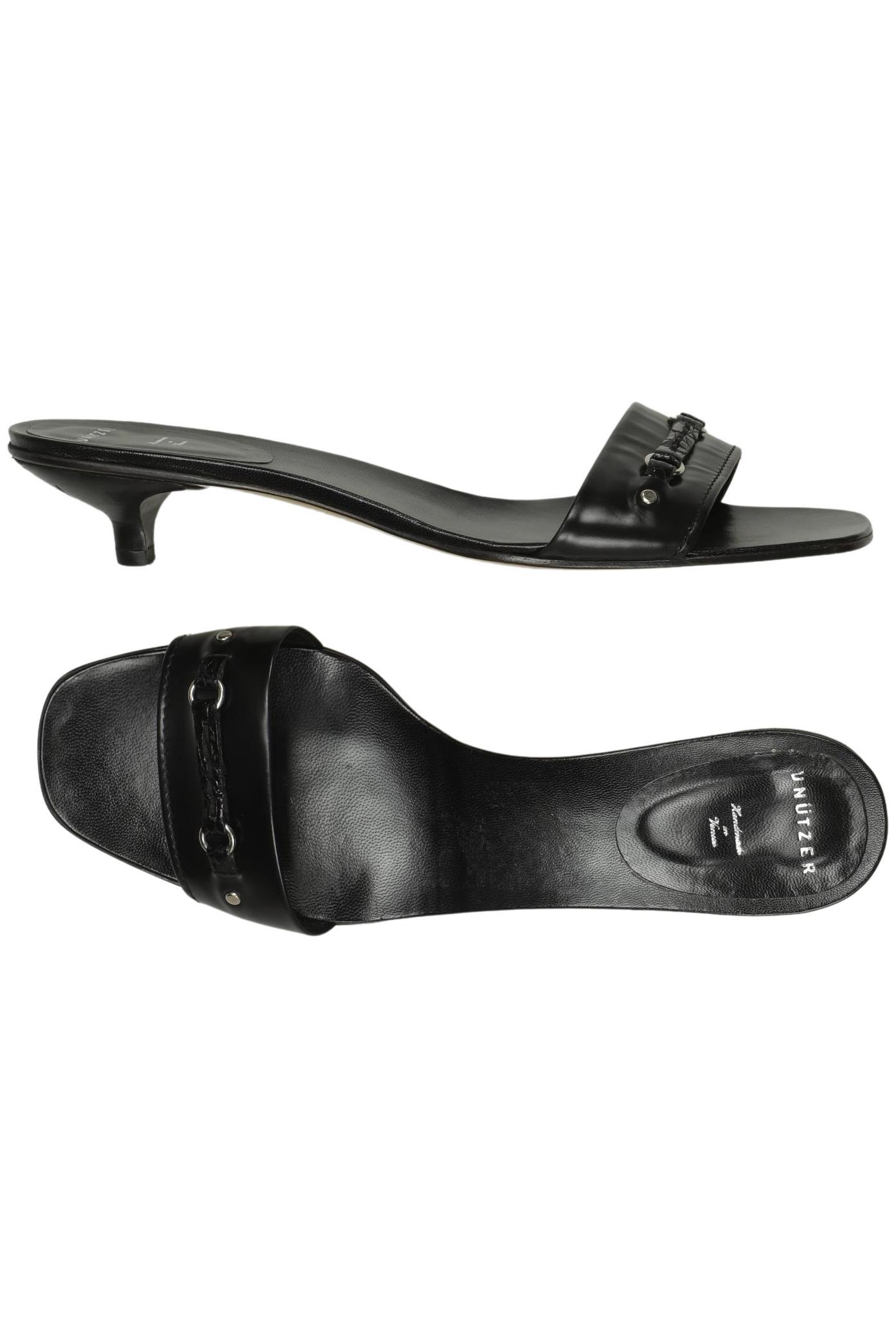 

Unützer Damen Sandale, schwarz, Gr. 39
