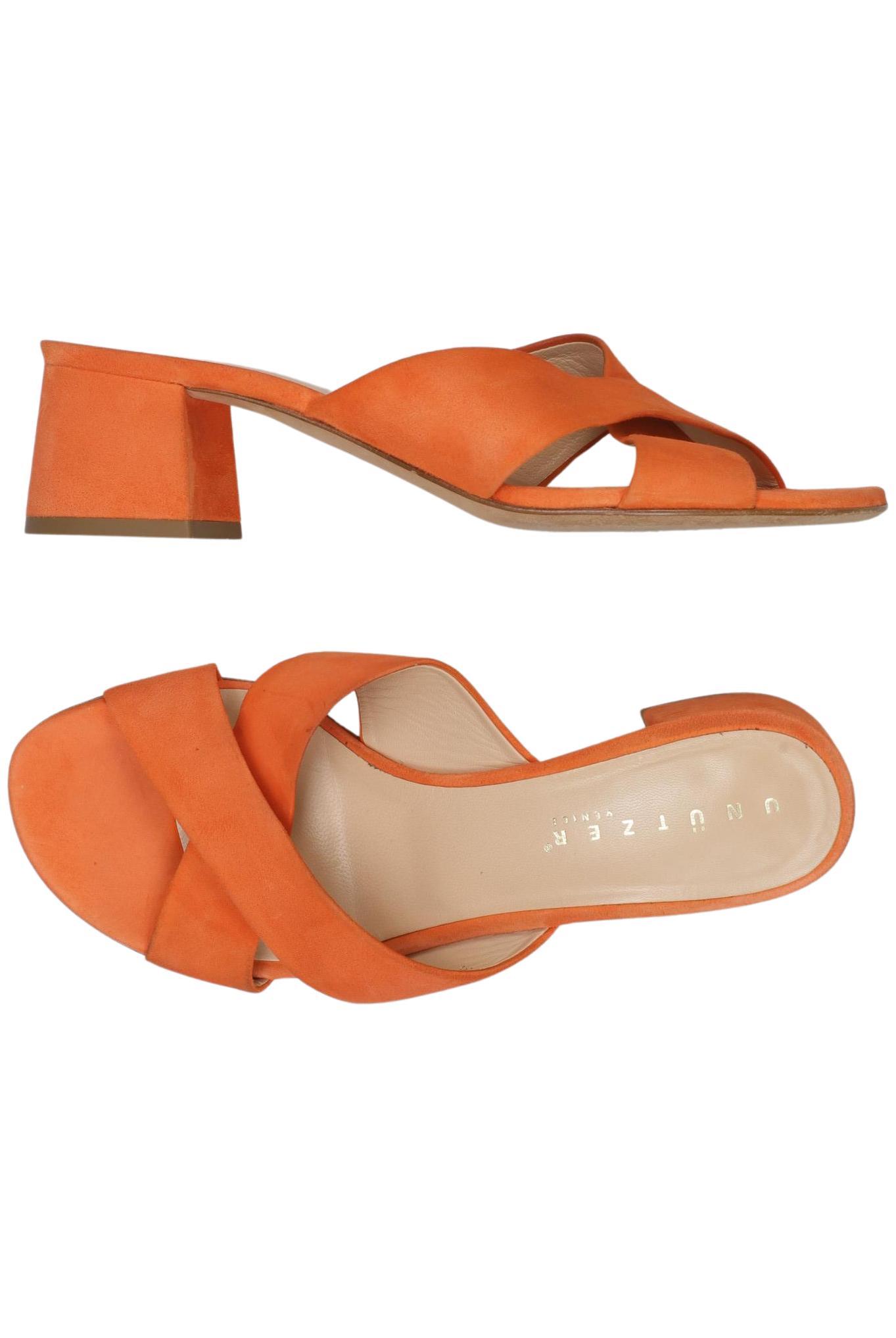 

Unützer Damen Sandale, orange, Gr. 37