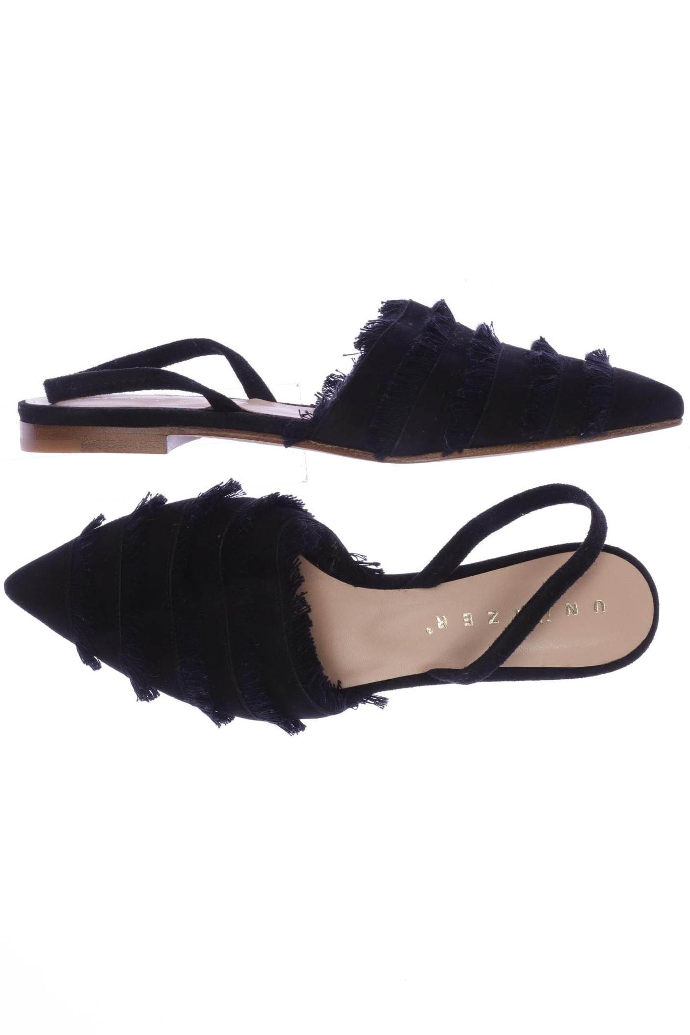 

Unützer Damen Ballerinas, schwarz, Gr. 36