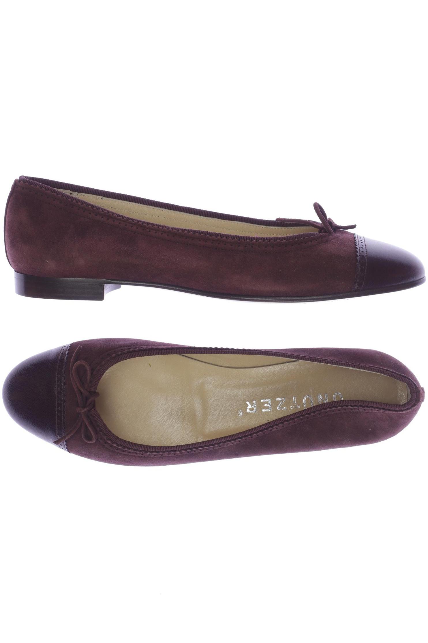 

Unützer Damen Ballerinas, bordeaux, Gr. 39