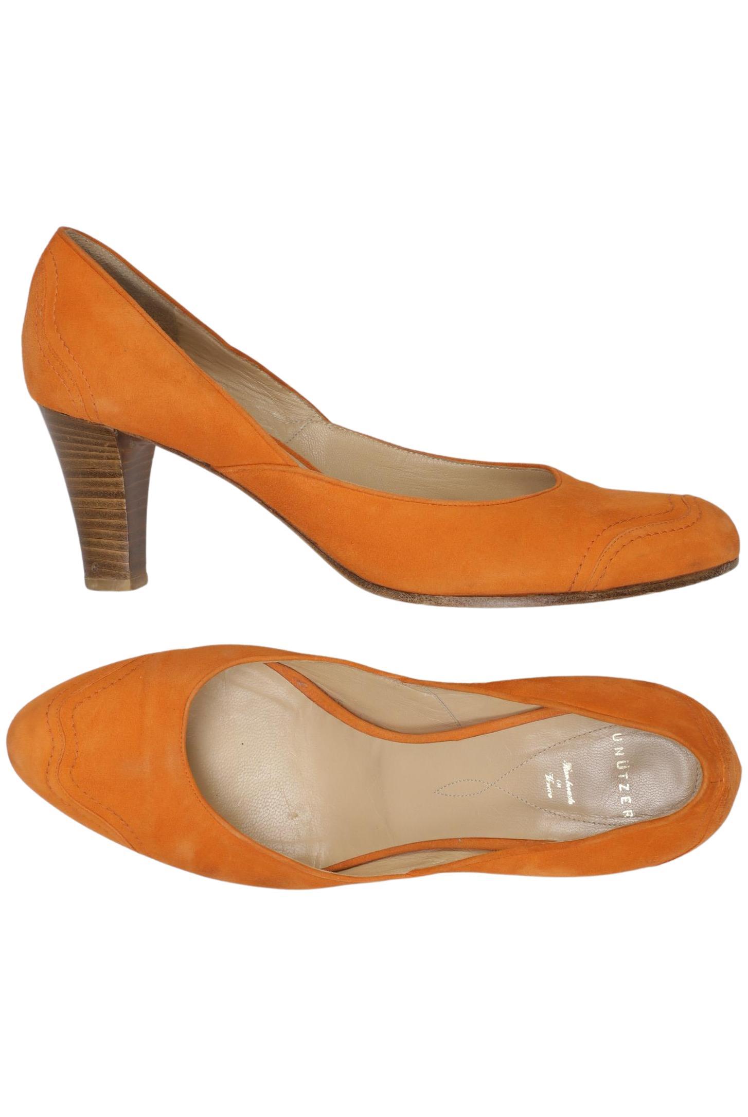 

Unützer Damen Pumps, orange, Gr. 39.5