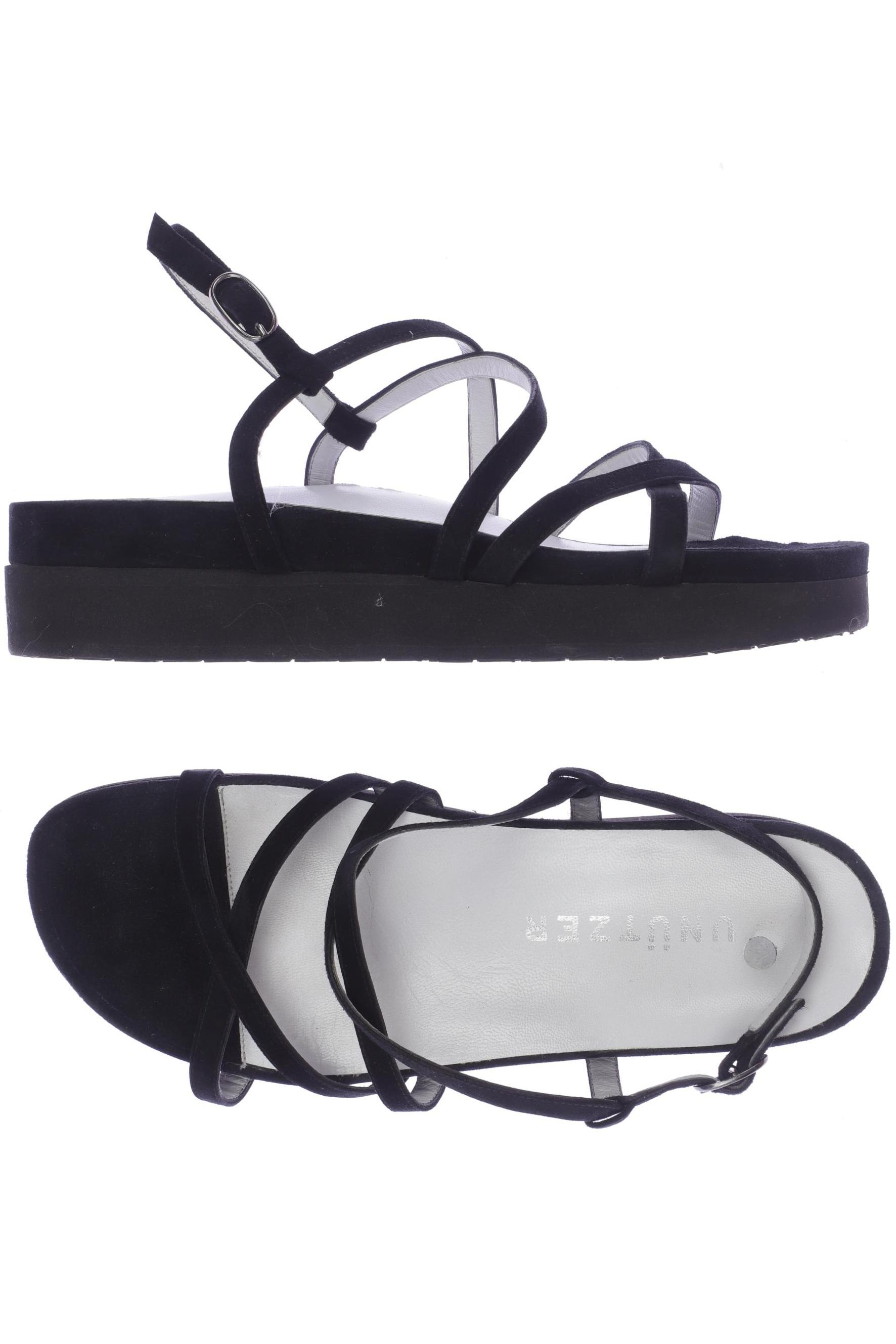 

Unützer Damen Sandale, schwarz, Gr. 39.5