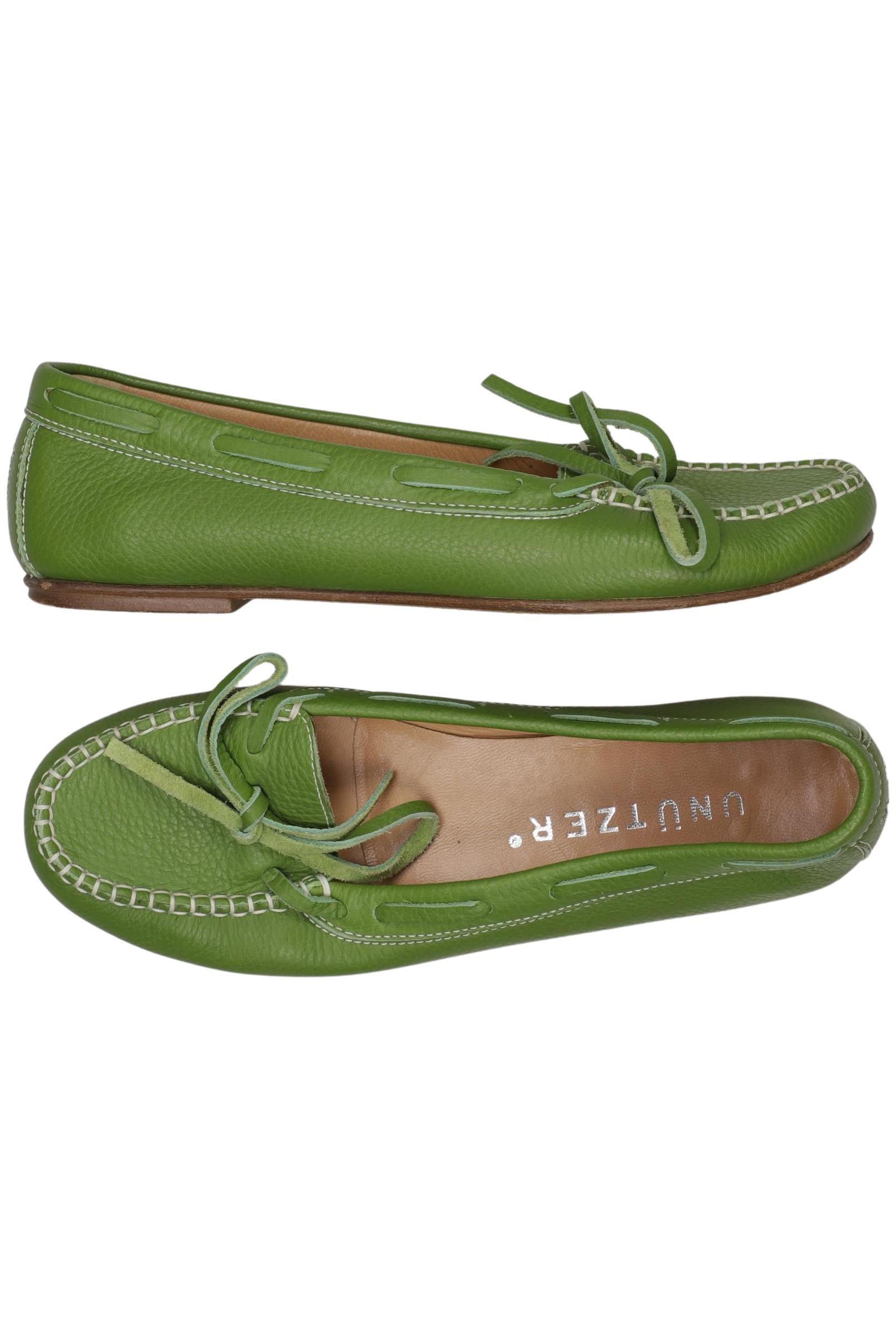 

Unützer Damen Halbschuh, grün, Gr. 37