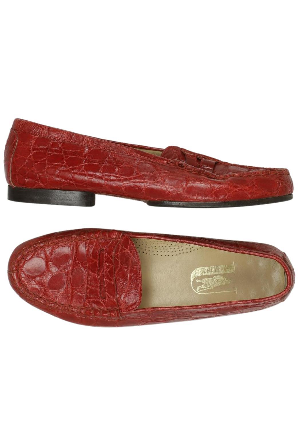 

Unützer Damen Halbschuh, rot, Gr. 37.5