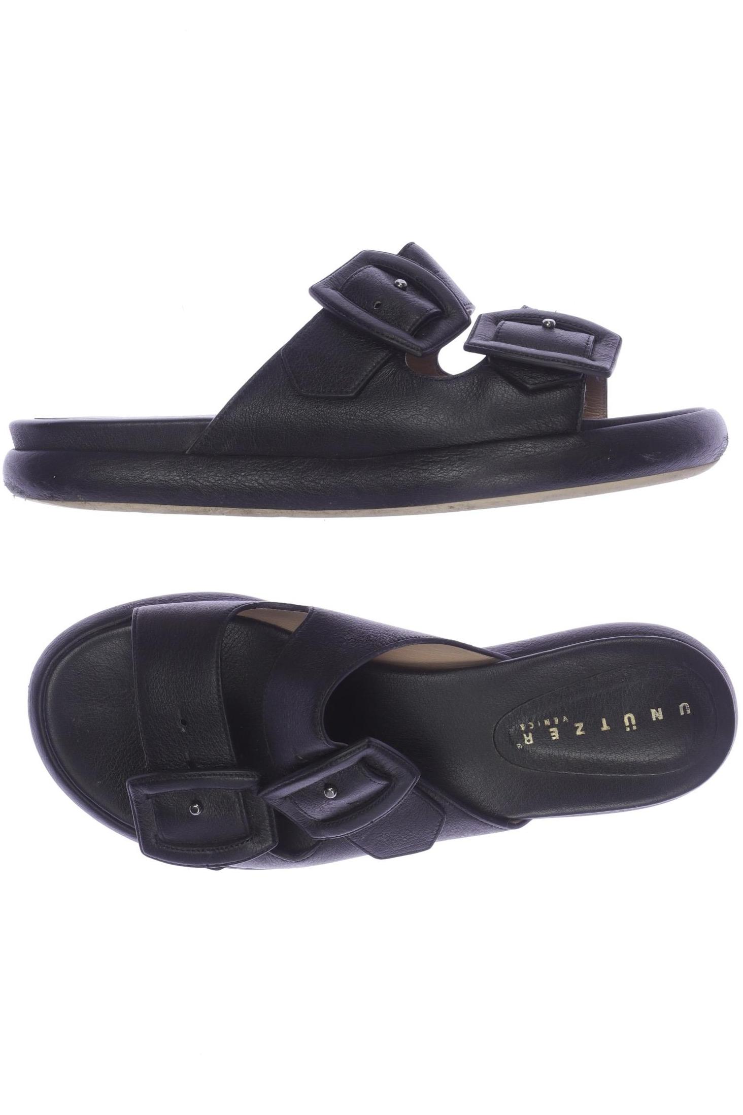 

Unützer Damen Sandale, schwarz, Gr. 39