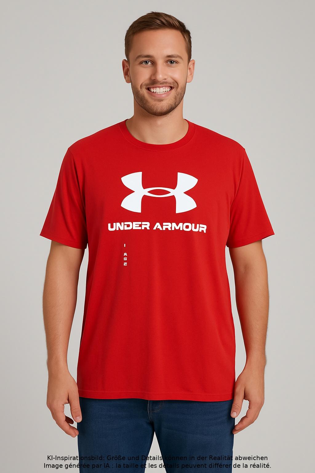

Under Armour Herren T-Shirt, rot, Gr. 54