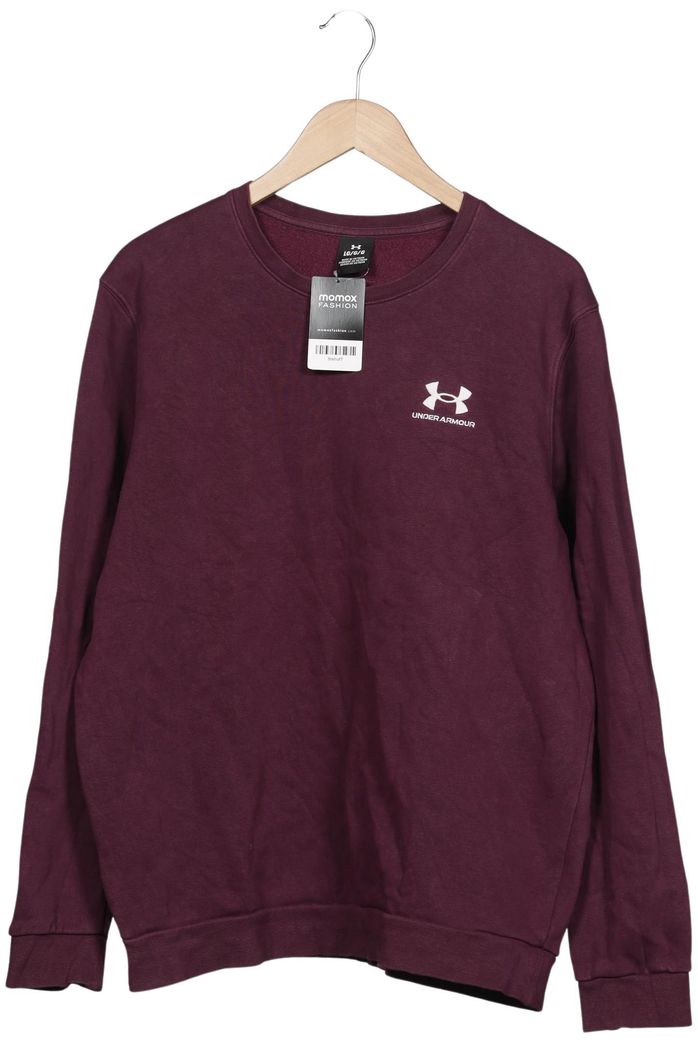 

Under Armour Herren Sweatshirt, bordeaux, Gr. 52