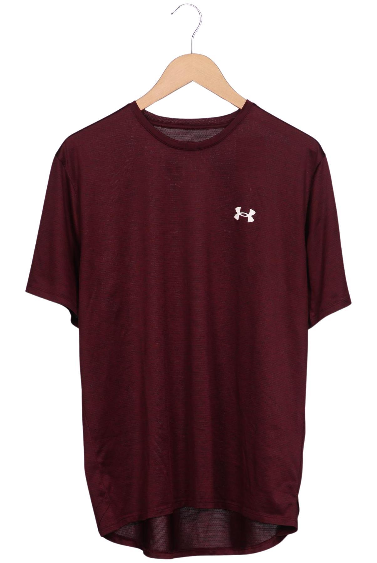 

Under Armour Herren T-Shirt, bordeaux, Gr. 52