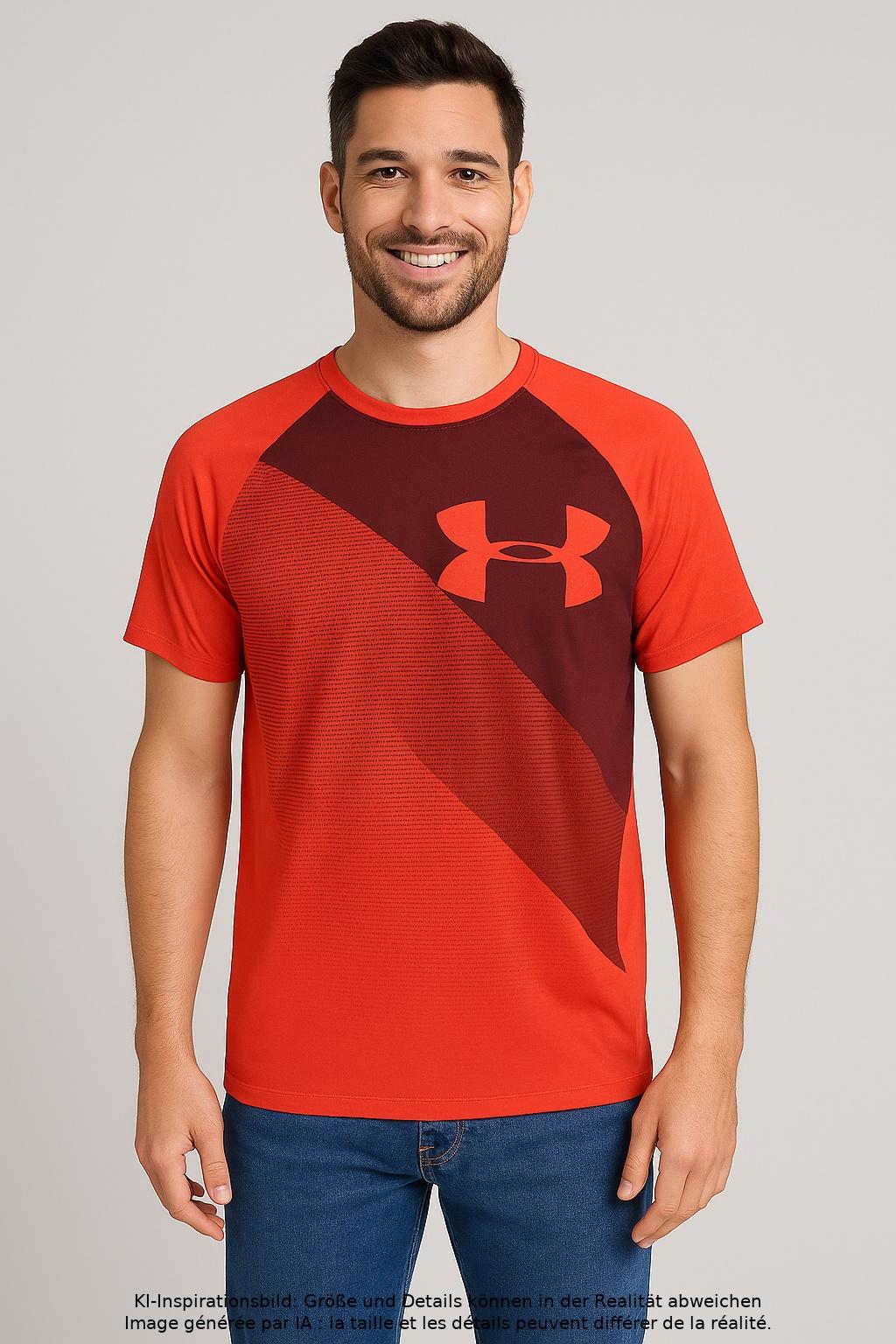 

Under Armour Herren T-Shirt, rot, Gr. 44