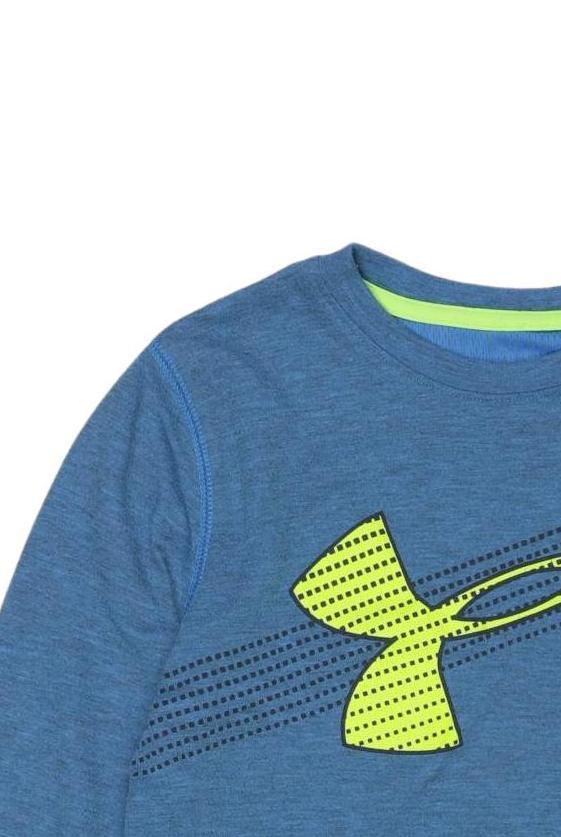 Thumbnail - Under Armour Jungen Langarmshirt, neon, Gr. 128