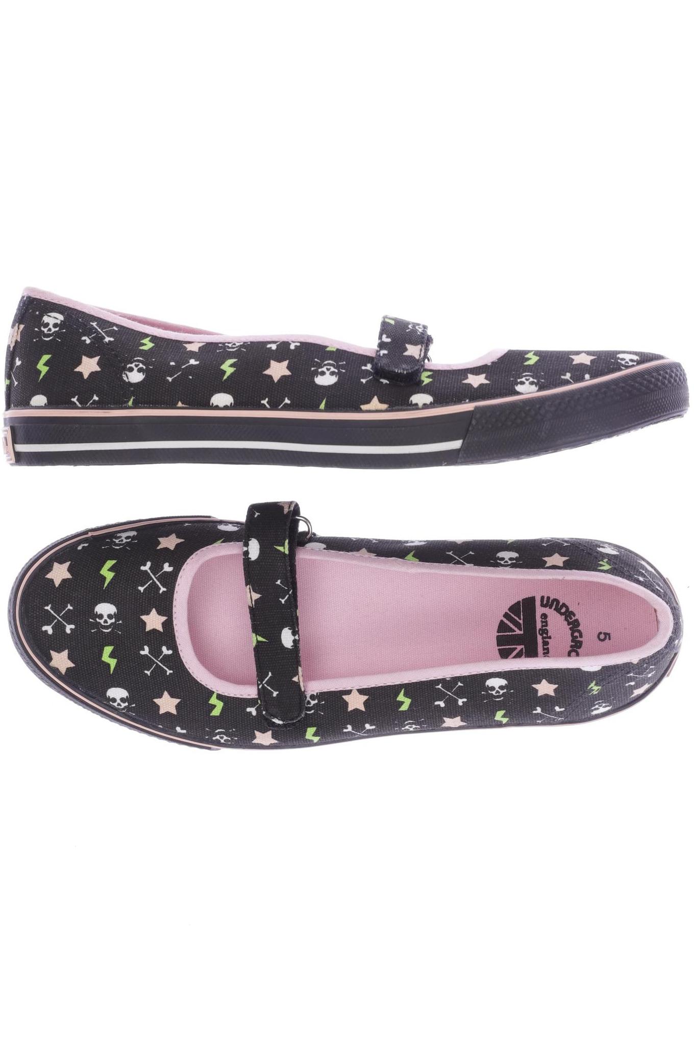 

UNDERGROUND Damen Ballerinas, schwarz