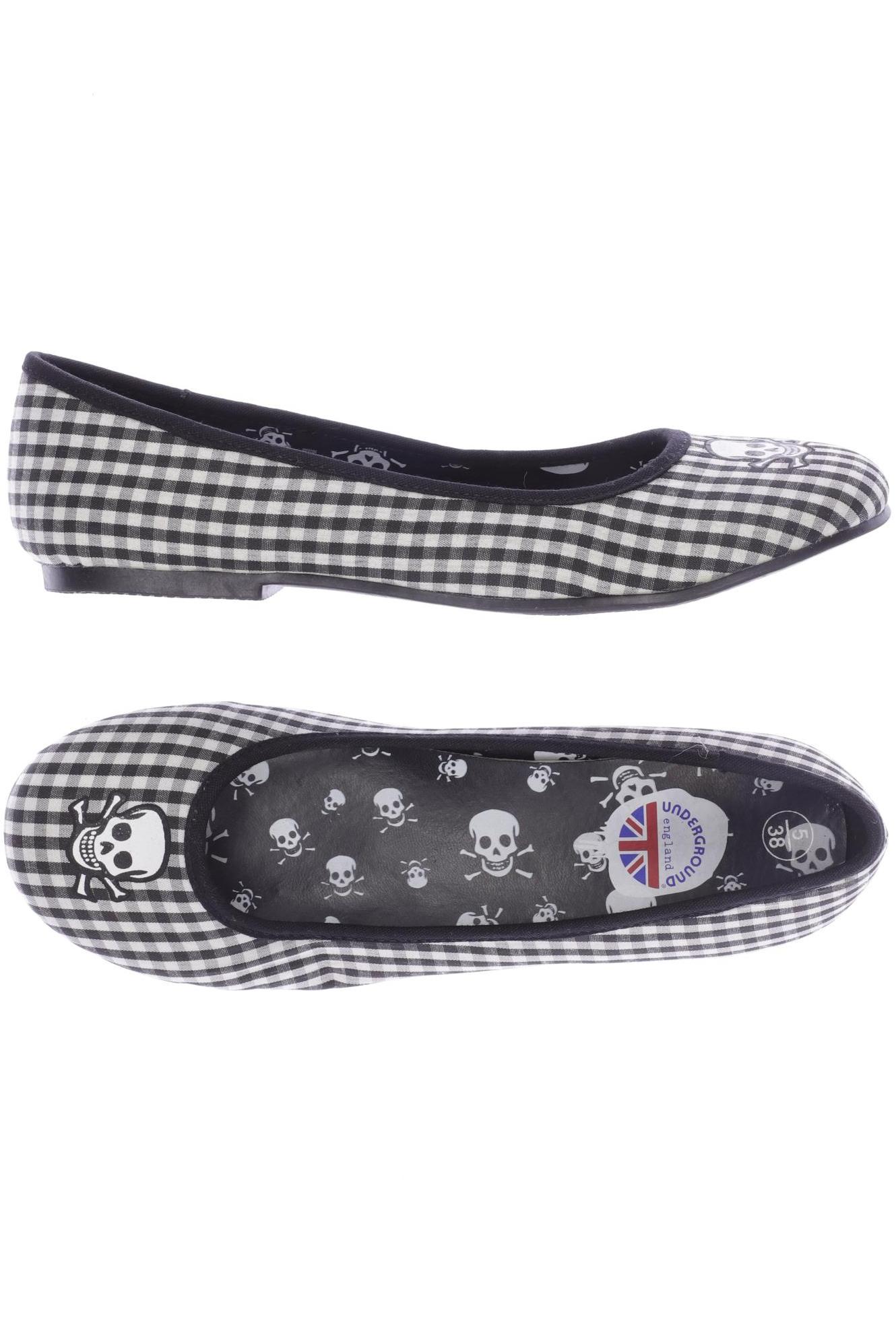 

UNDERGROUND Damen Ballerinas, schwarz