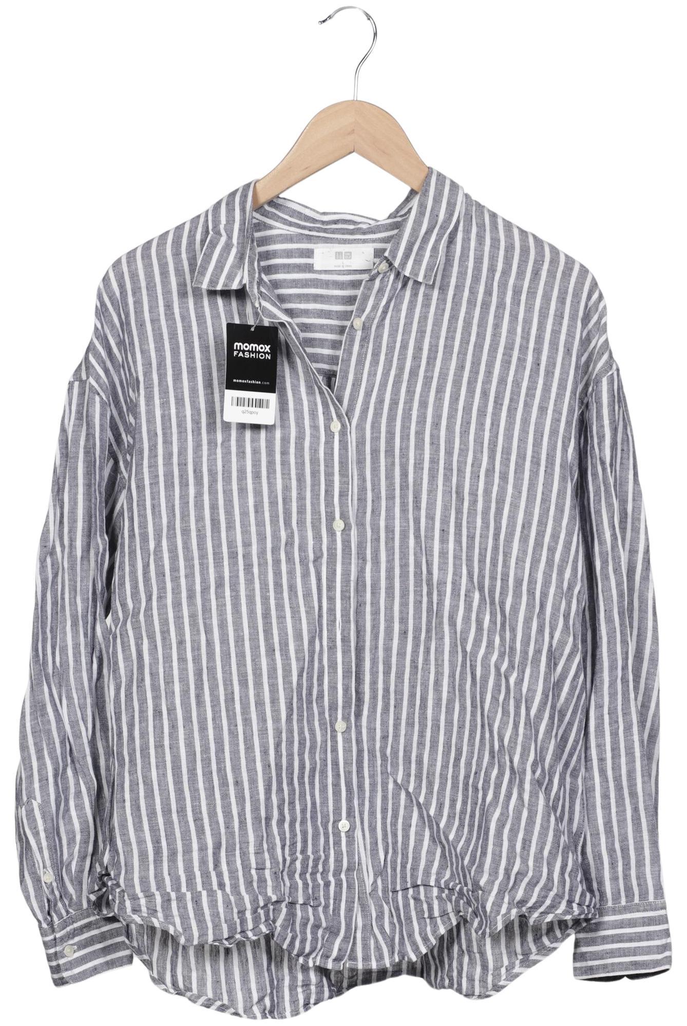 

uniqlo Damen Bluse, grau, Gr. 42