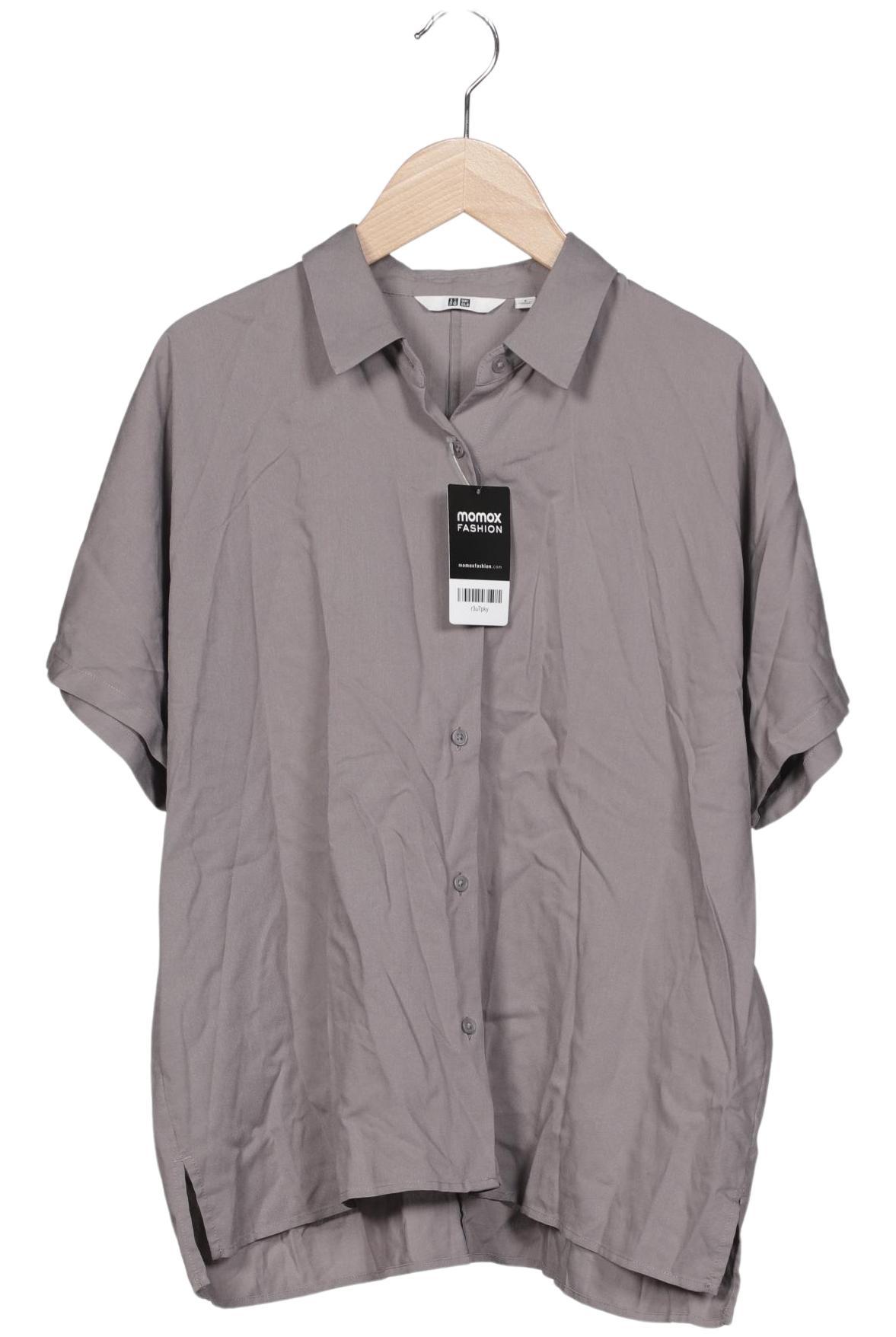 

uniqlo Damen Bluse, grau, Gr. 36