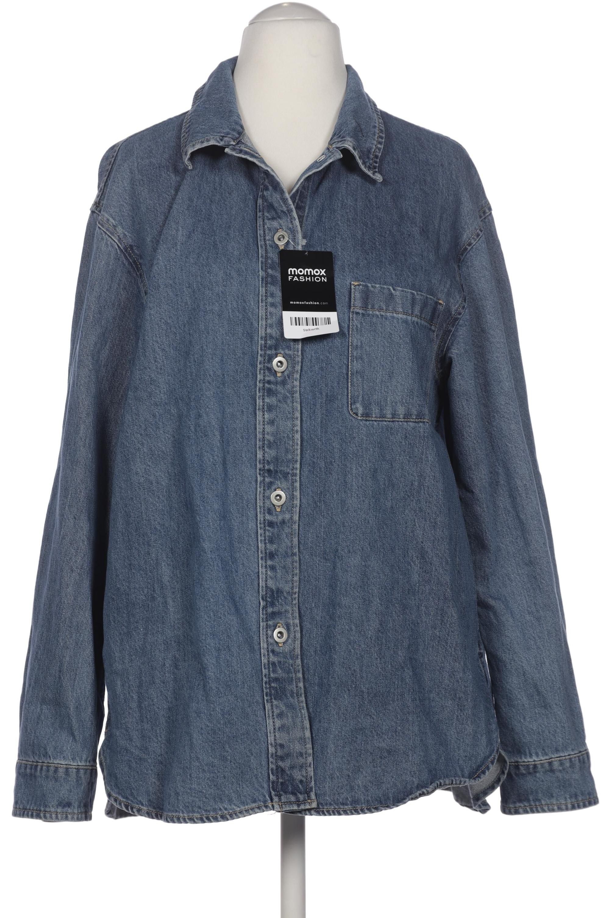 

uniqlo Damen Bluse, blau, Gr. 38