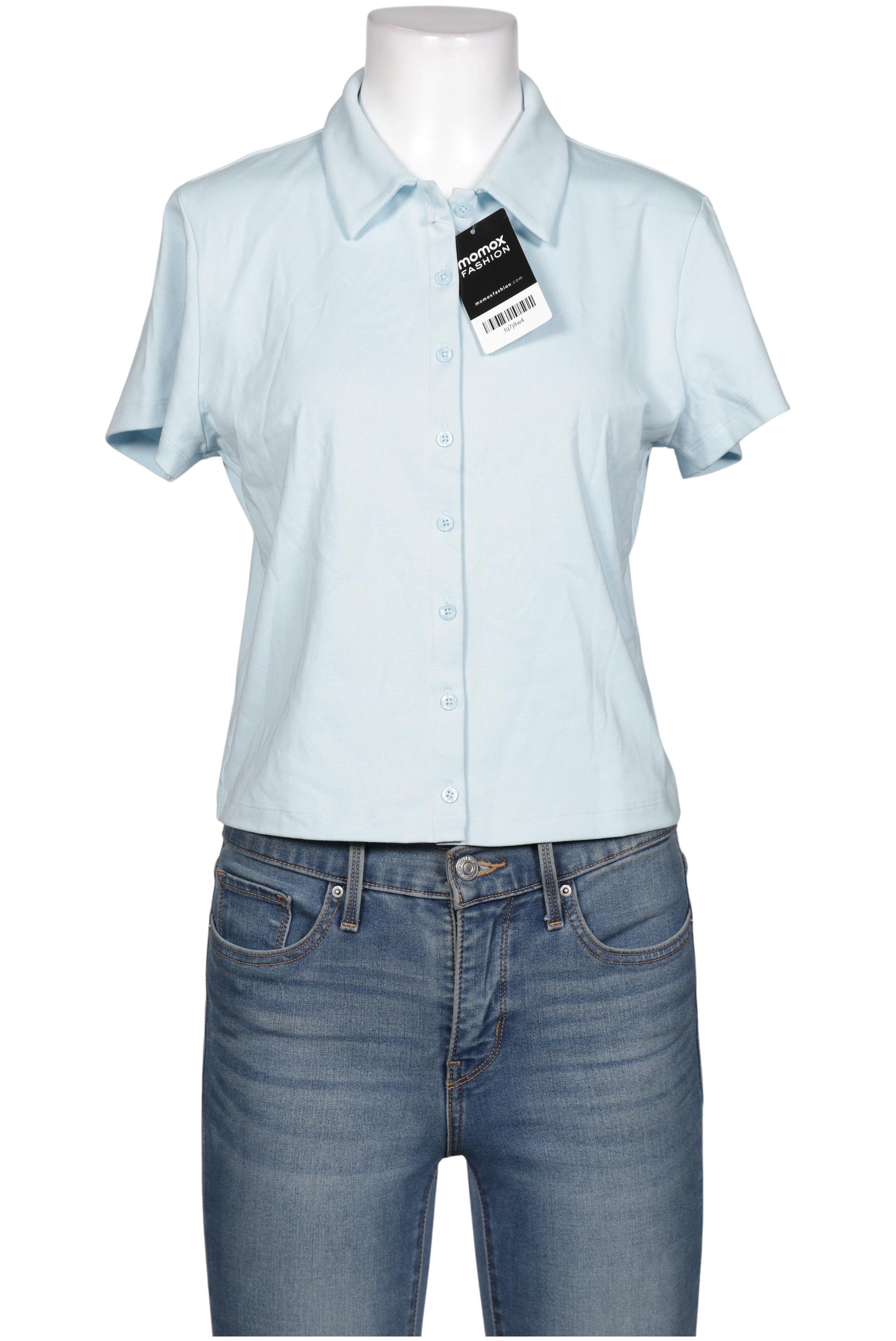 

uniqlo Damen Bluse, hellblau, Gr. 38