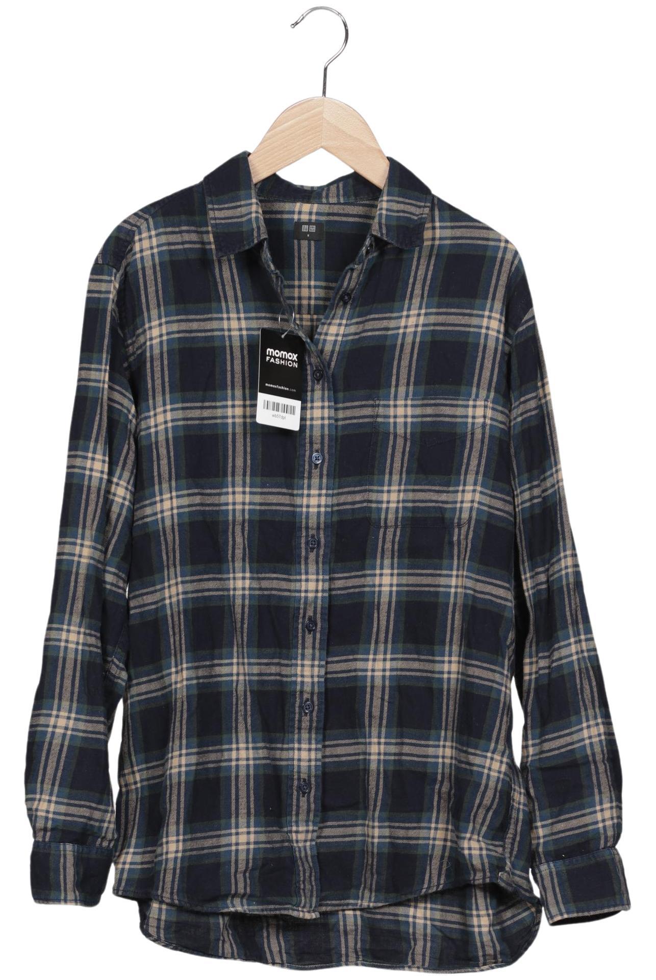 

uniqlo Damen Bluse, marineblau, Gr. 38