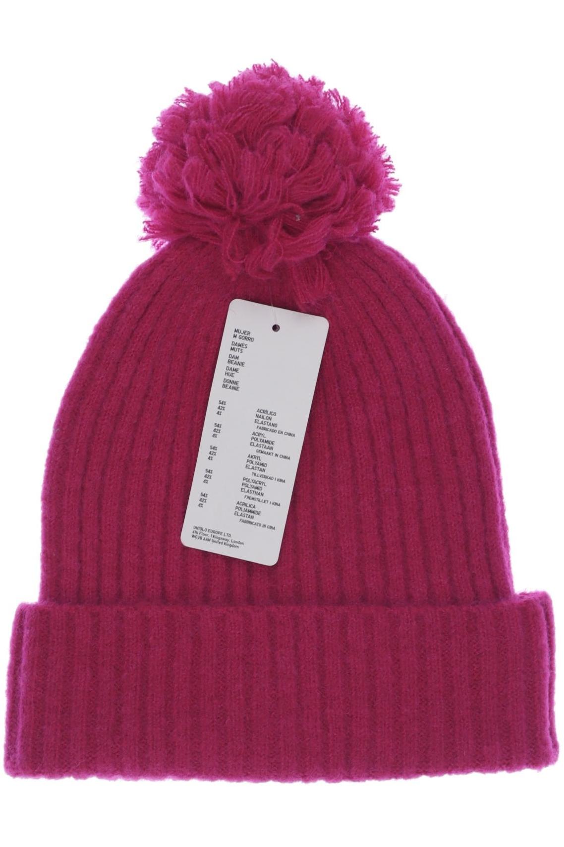 

uniqlo Damen Hut/Mütze, pink, Gr. uni