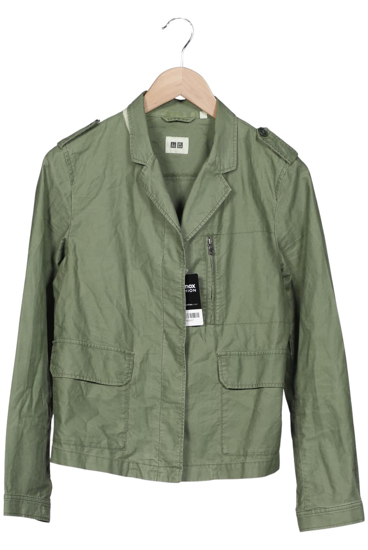 

uniqlo Damen Jacke, grün, Gr. 38