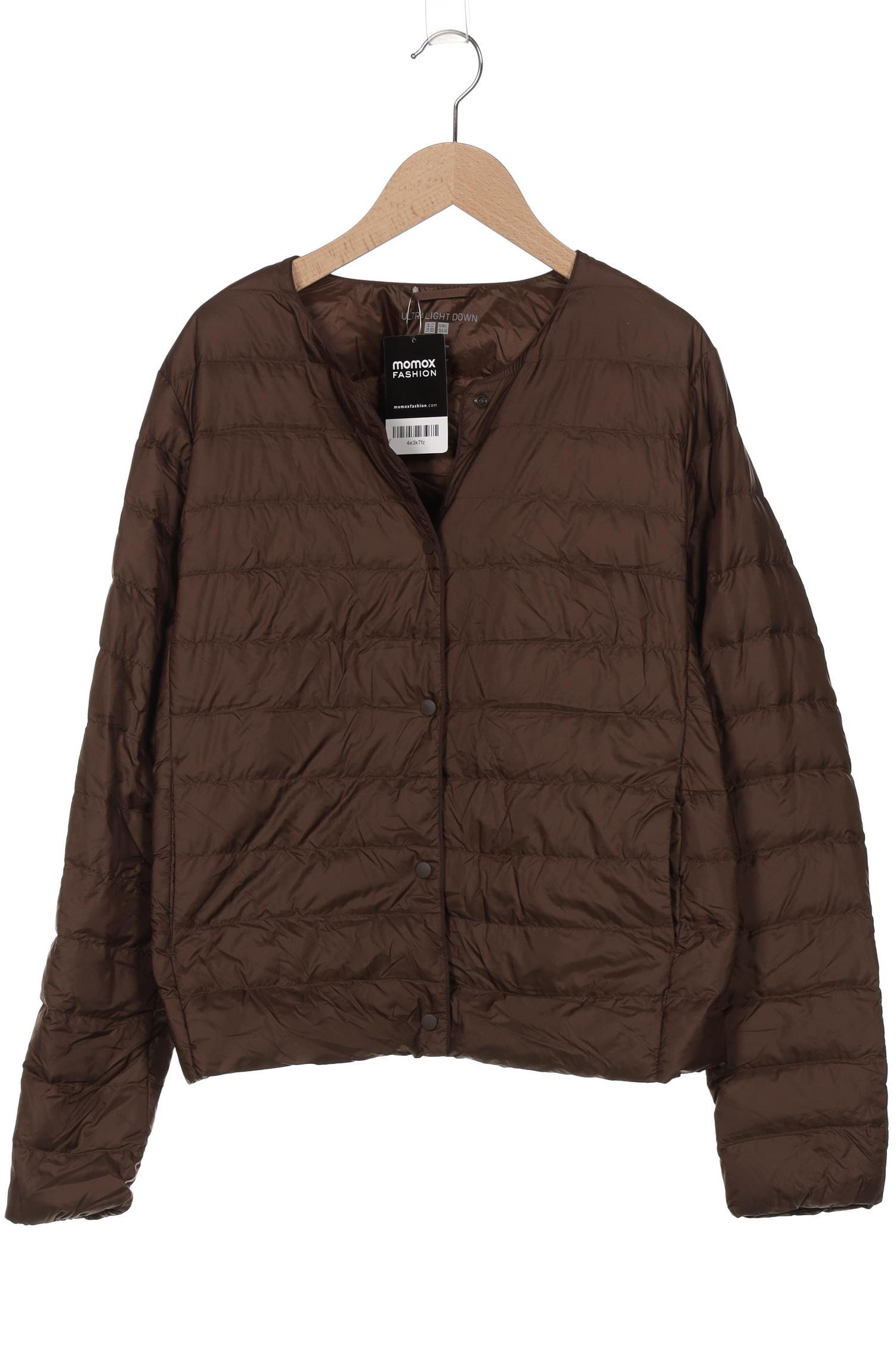 

uniqlo Damen Jacke, braun, Gr. 38