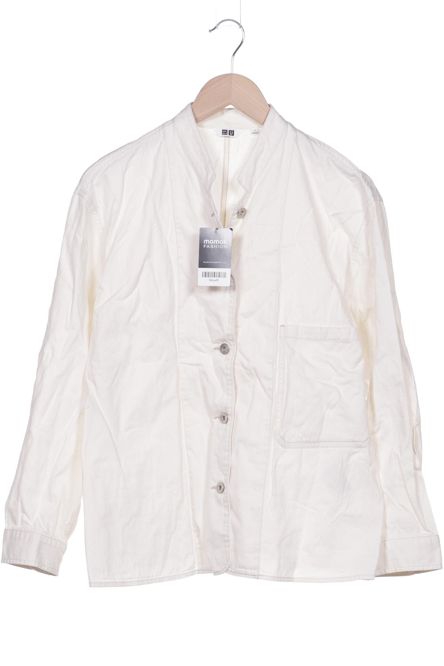 

uniqlo Damen Jacke, cremeweiß, Gr. 36