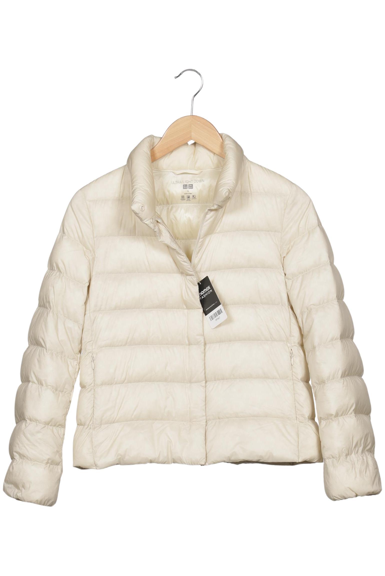 

uniqlo Damen Jacke, cremeweiß, Gr. 36
