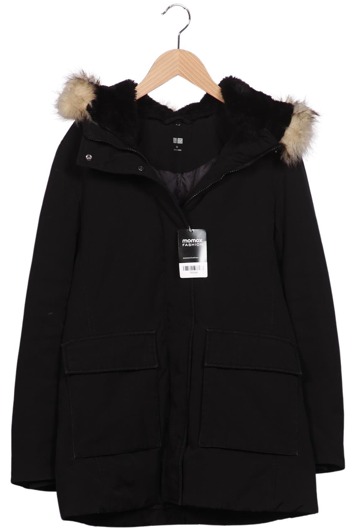 

uniqlo Damen Jacke, schwarz, Gr. 34