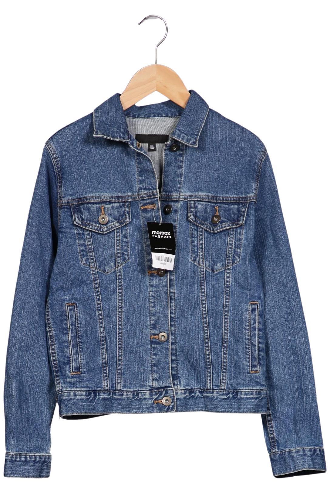 

uniqlo Damen Jacke, blau, Gr. 32