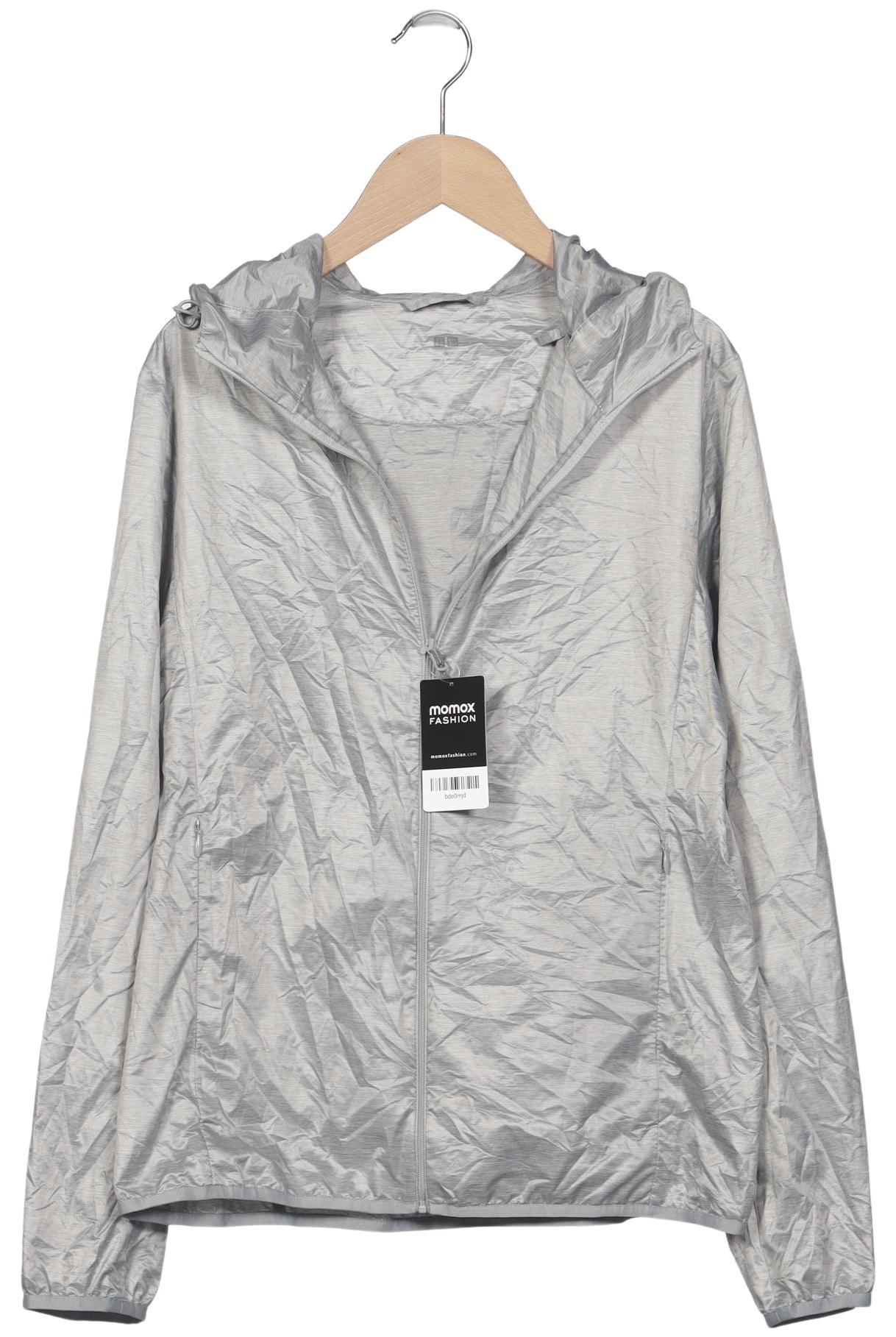 

uniqlo Damen Jacke, silber, Gr. 38
