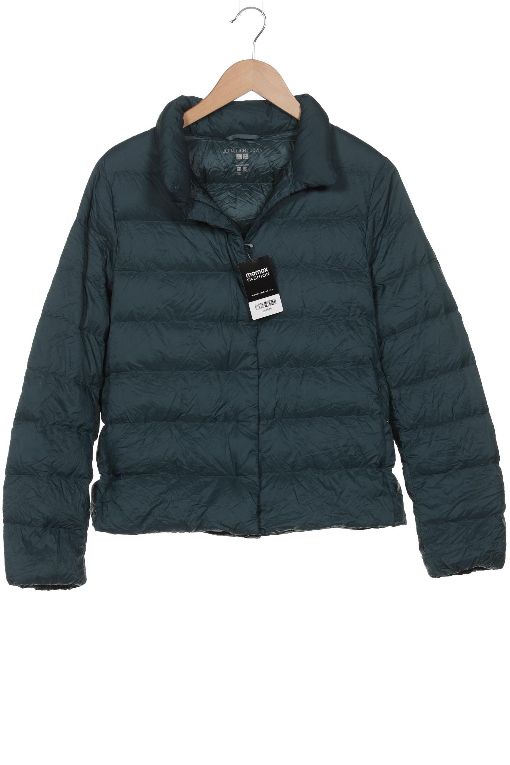 

uniqlo Damen Jacke, türkis, Gr. 42