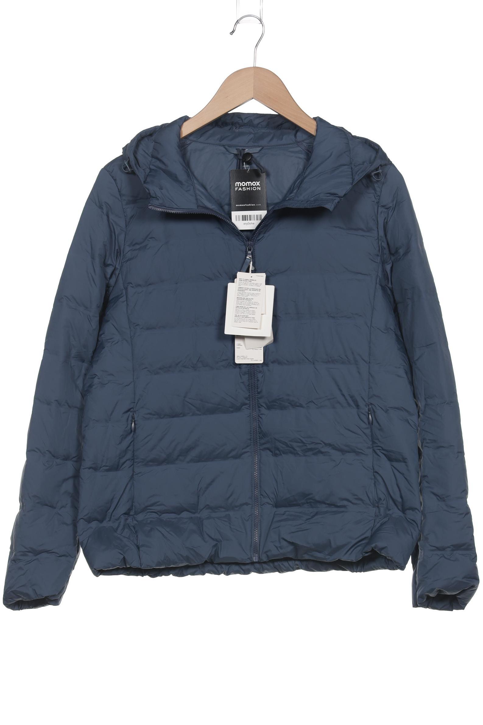 

uniqlo Damen Jacke, blau, Gr. 38