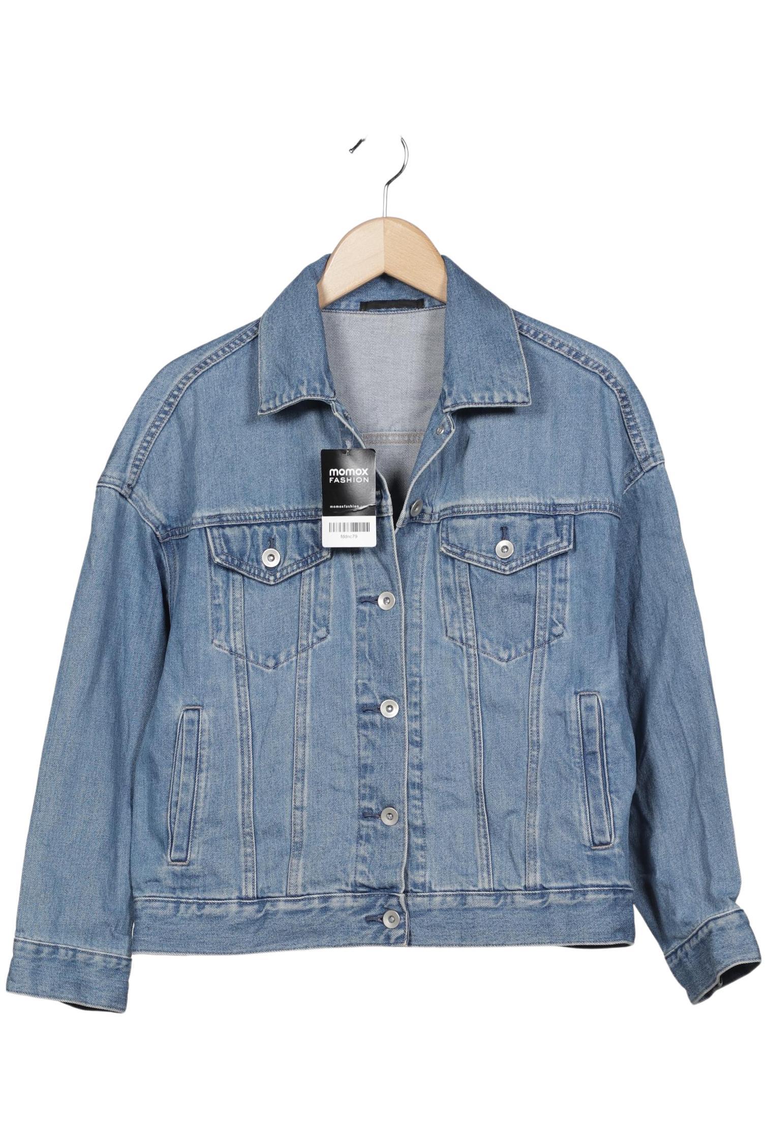 

uniqlo Damen Jacke, blau, Gr. 32