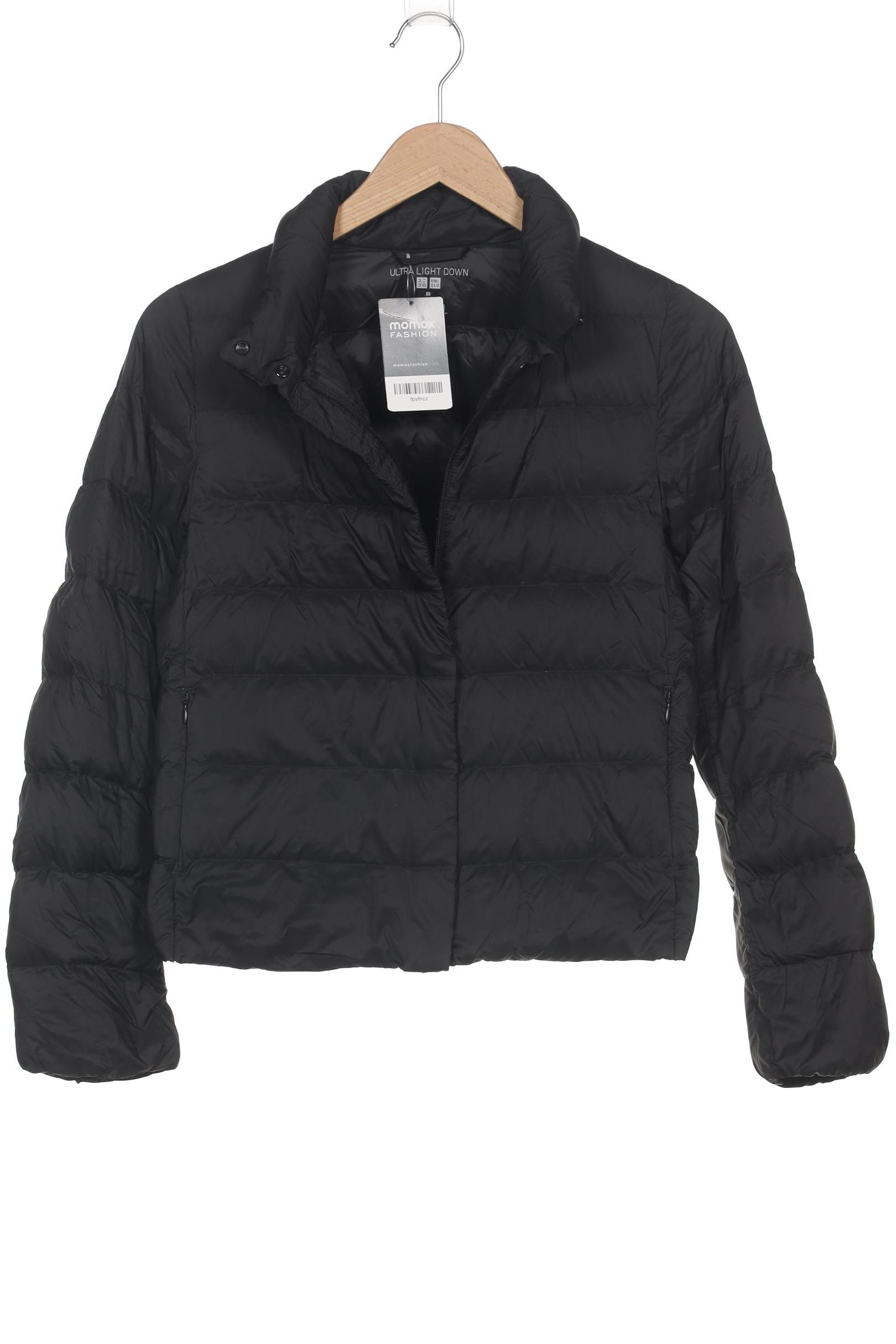

uniqlo Damen Jacke, schwarz, Gr. 34