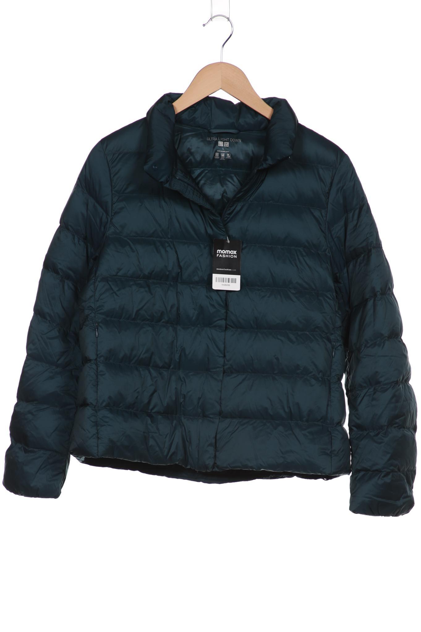 

uniqlo Damen Jacke, türkis, Gr. 42