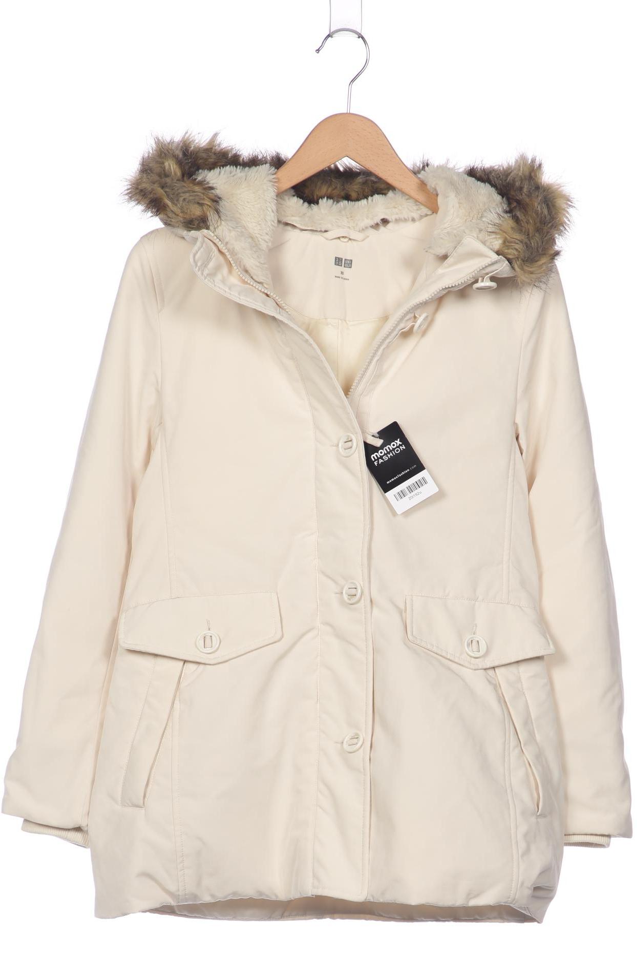 

uniqlo Damen Jacke, cremeweiß, Gr. 34