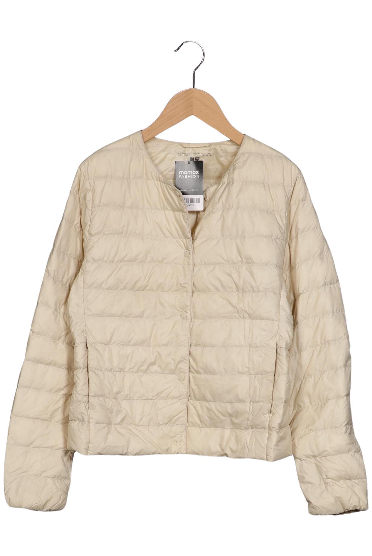 

uniqlo Damen Jacke, beige, Gr. 36