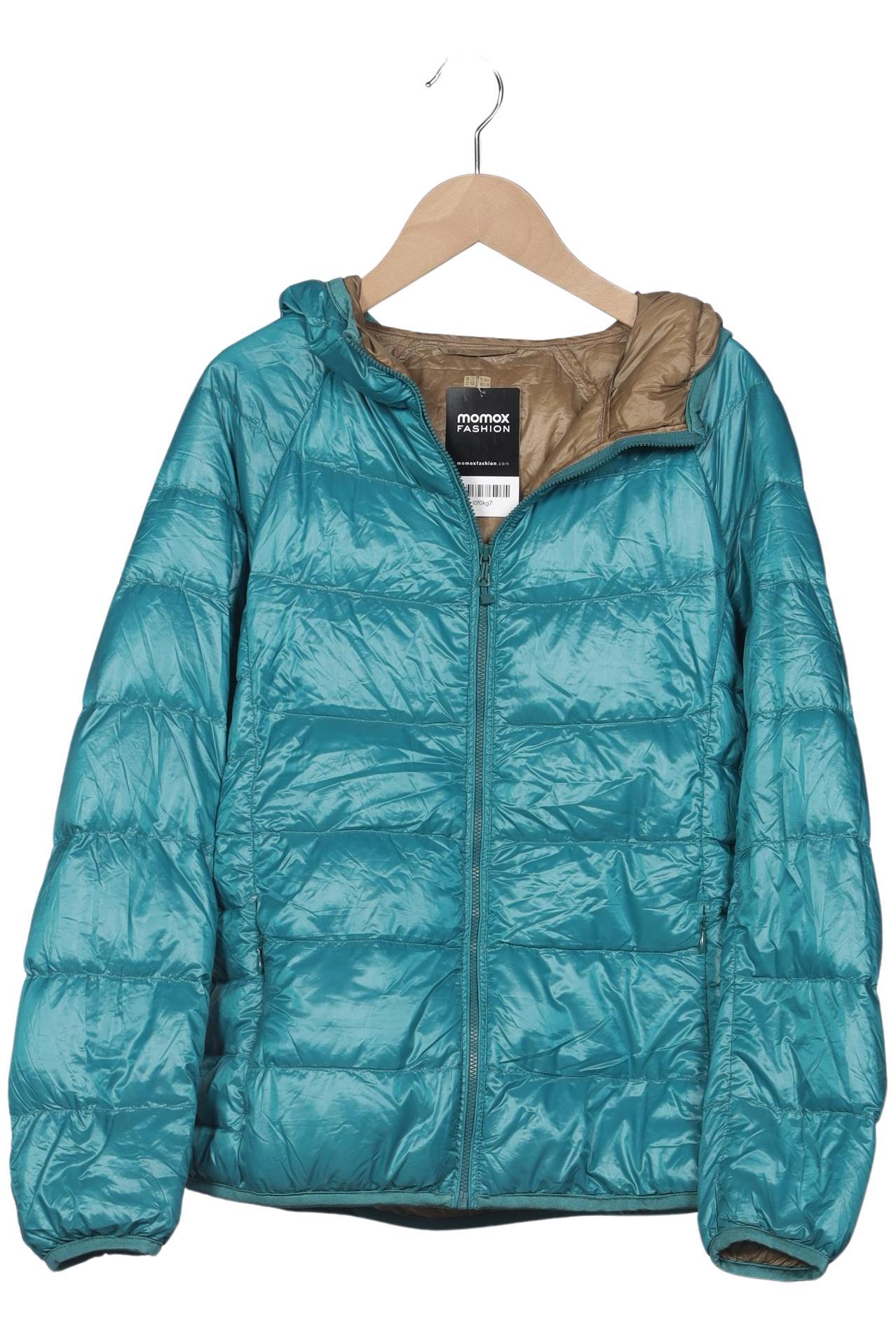 

uniqlo Damen Jacke, türkis, Gr. 42