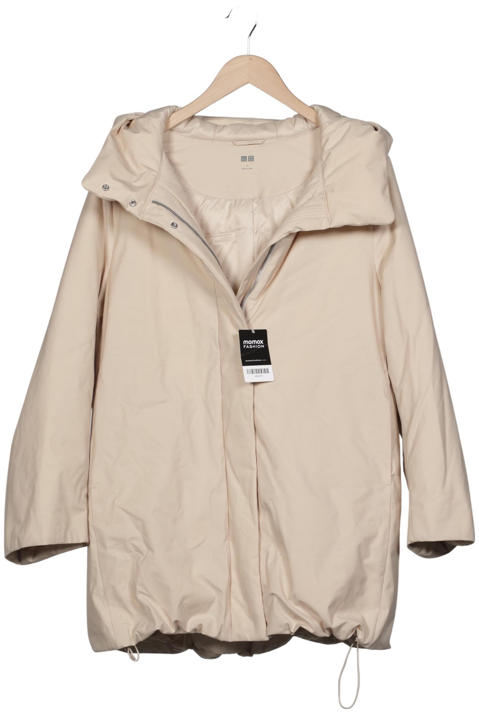 

uniqlo Damen Jacke, beige, Gr. 42