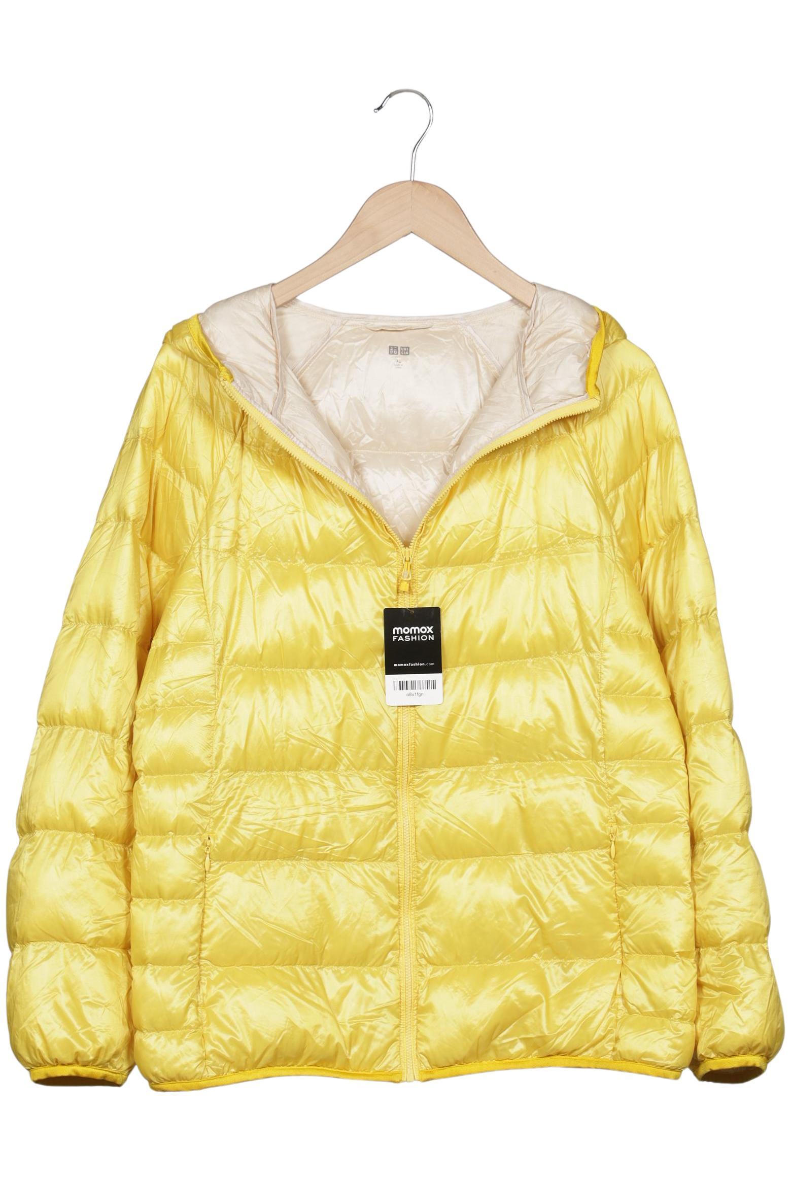 

uniqlo Damen Jacke, gelb, Gr. 44