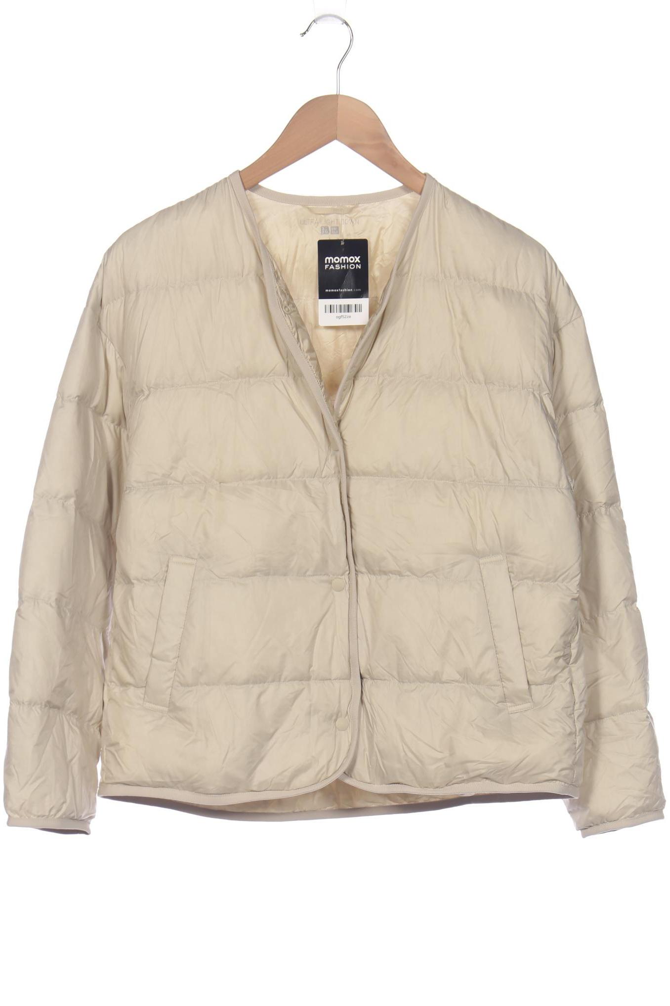 

uniqlo Damen Jacke, beige, Gr. 36