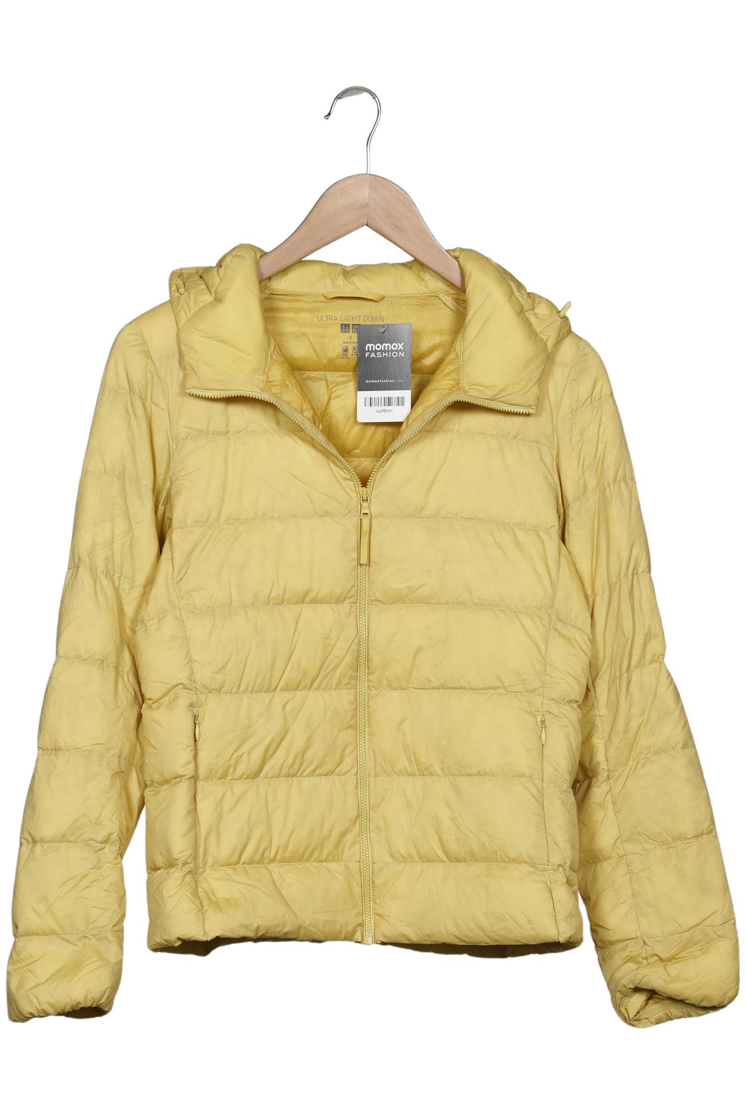 

uniqlo Damen Jacke, gelb, Gr. 36