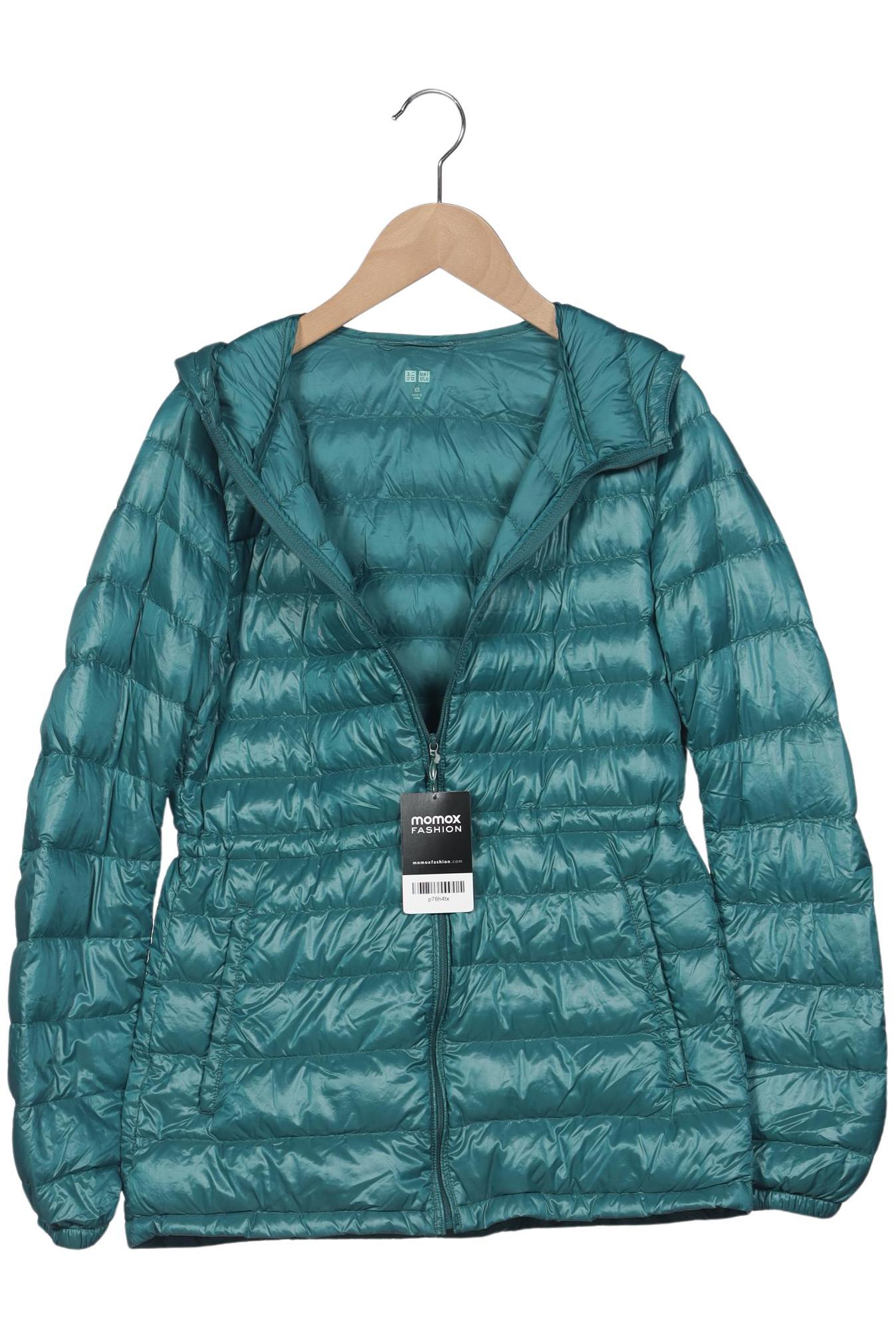 

uniqlo Damen Jacke, türkis, Gr. 34