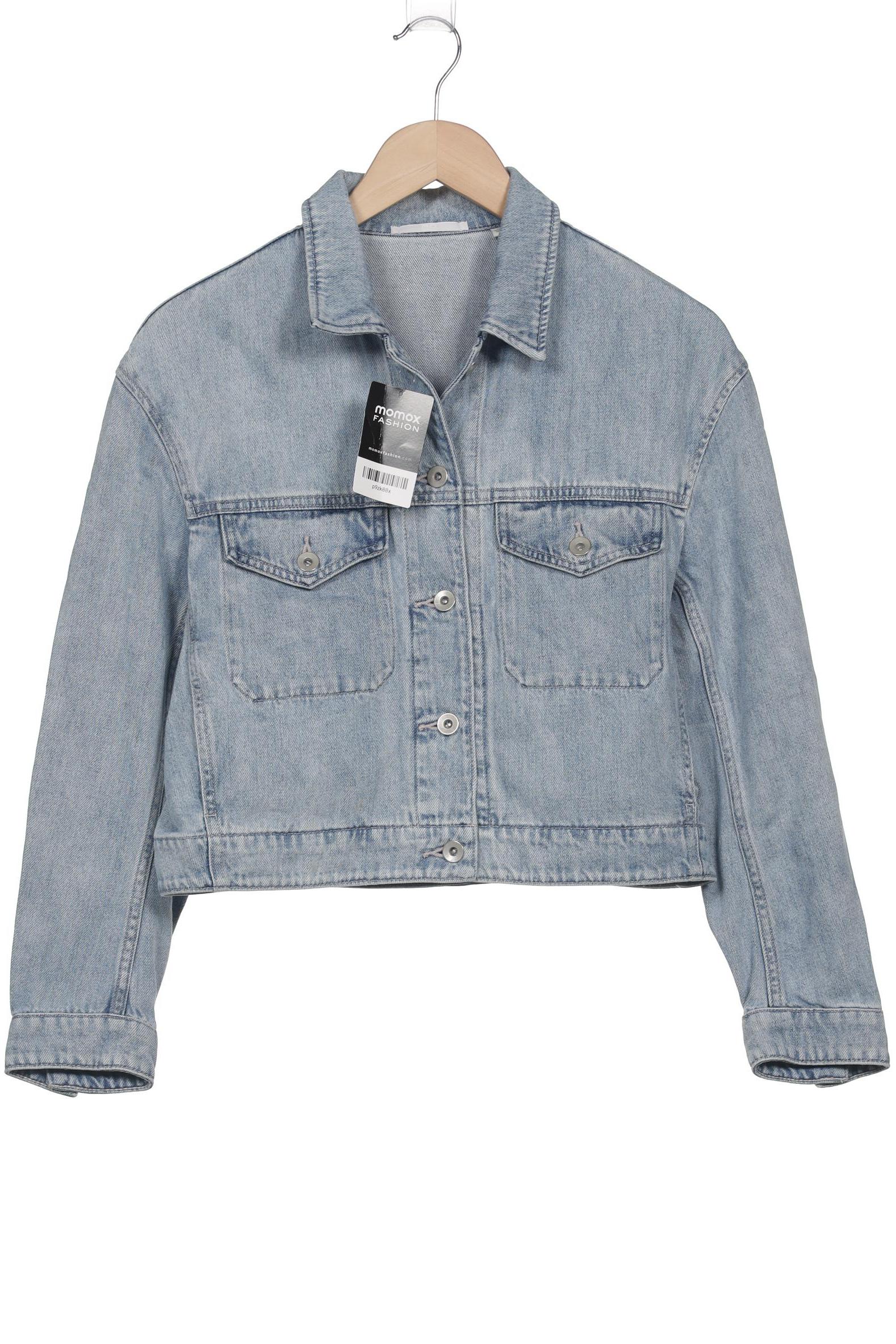 

uniqlo Damen Jacke, hellblau, Gr. 34
