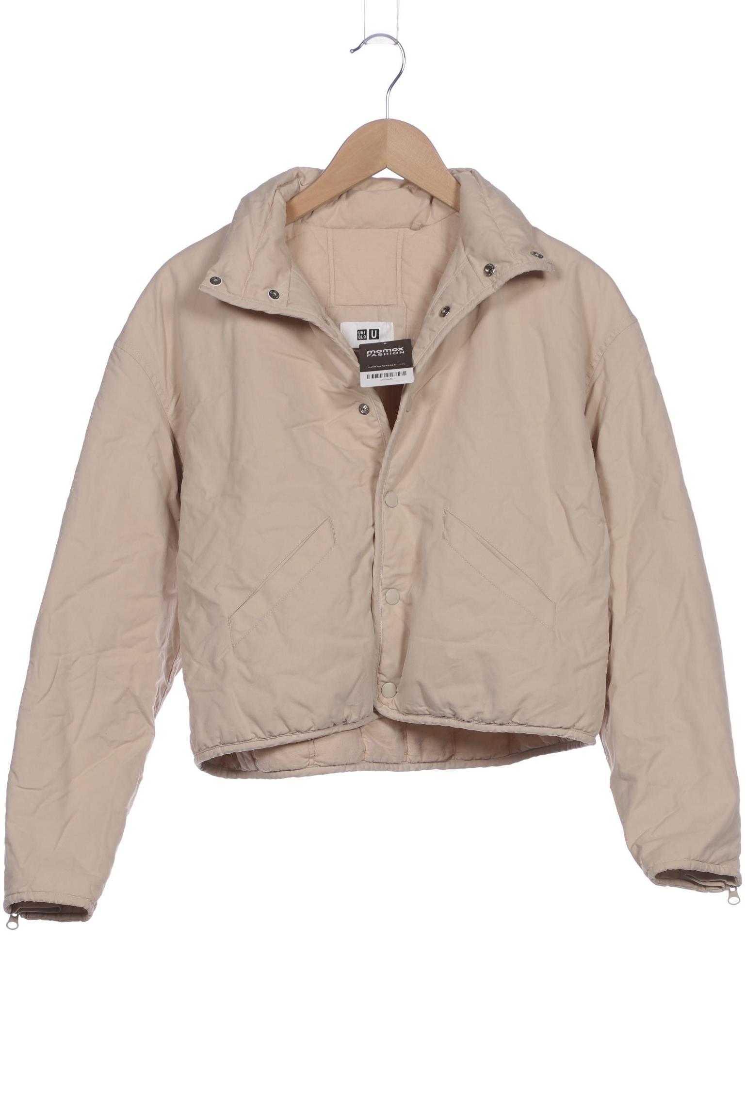 

uniqlo Damen Jacke, beige, Gr. 34
