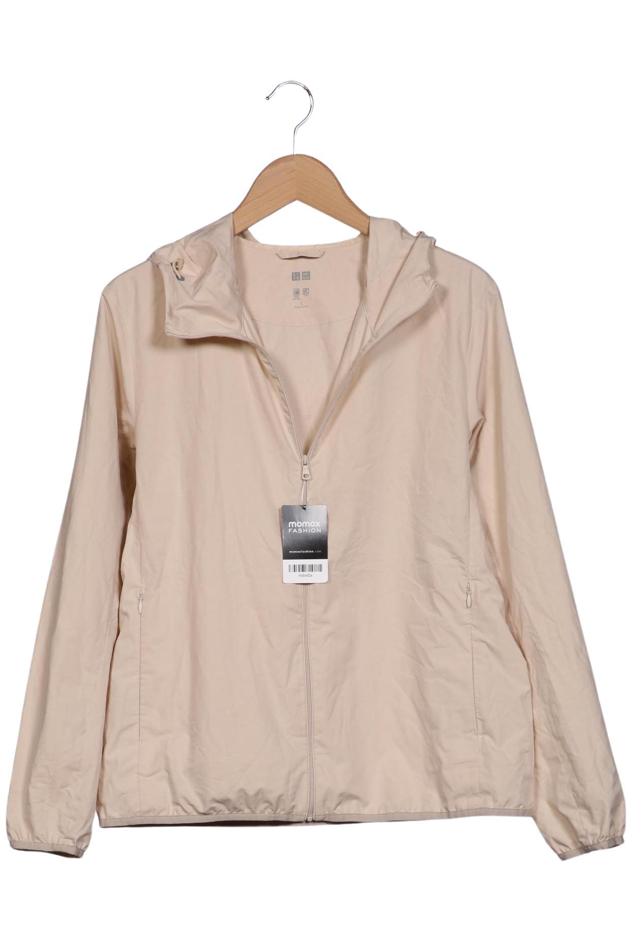 

uniqlo Damen Jacke, beige, Gr. 42
