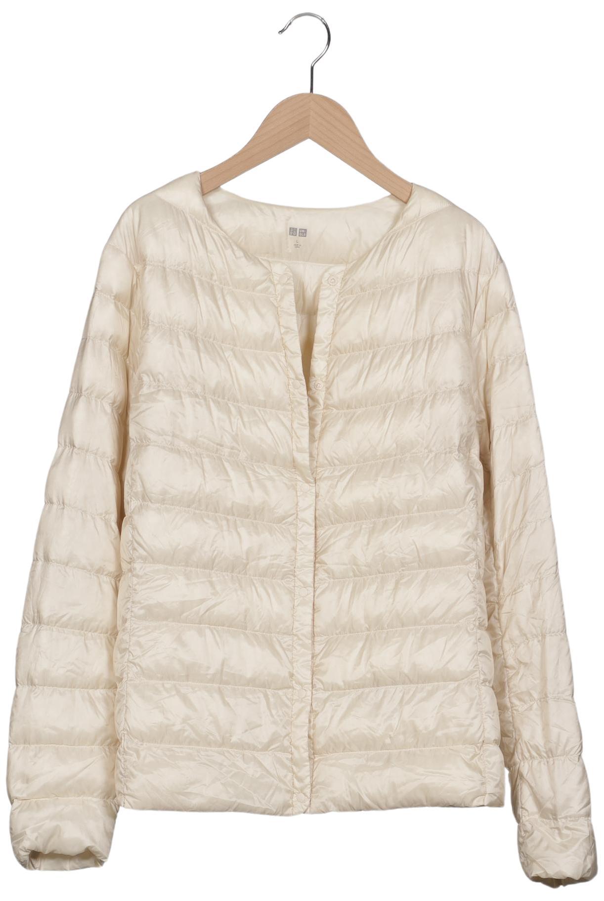 

uniqlo Damen Jacke, cremeweiß, Gr. 42