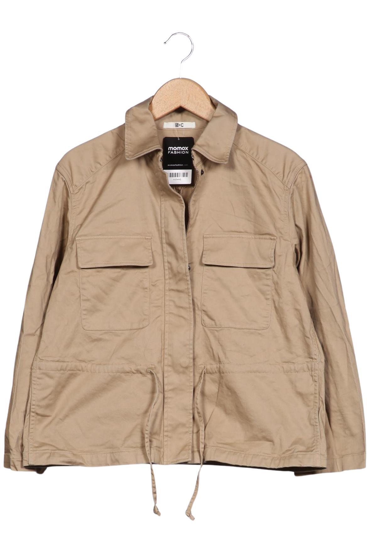 

uniqlo Damen Jacke, beige, Gr. 38