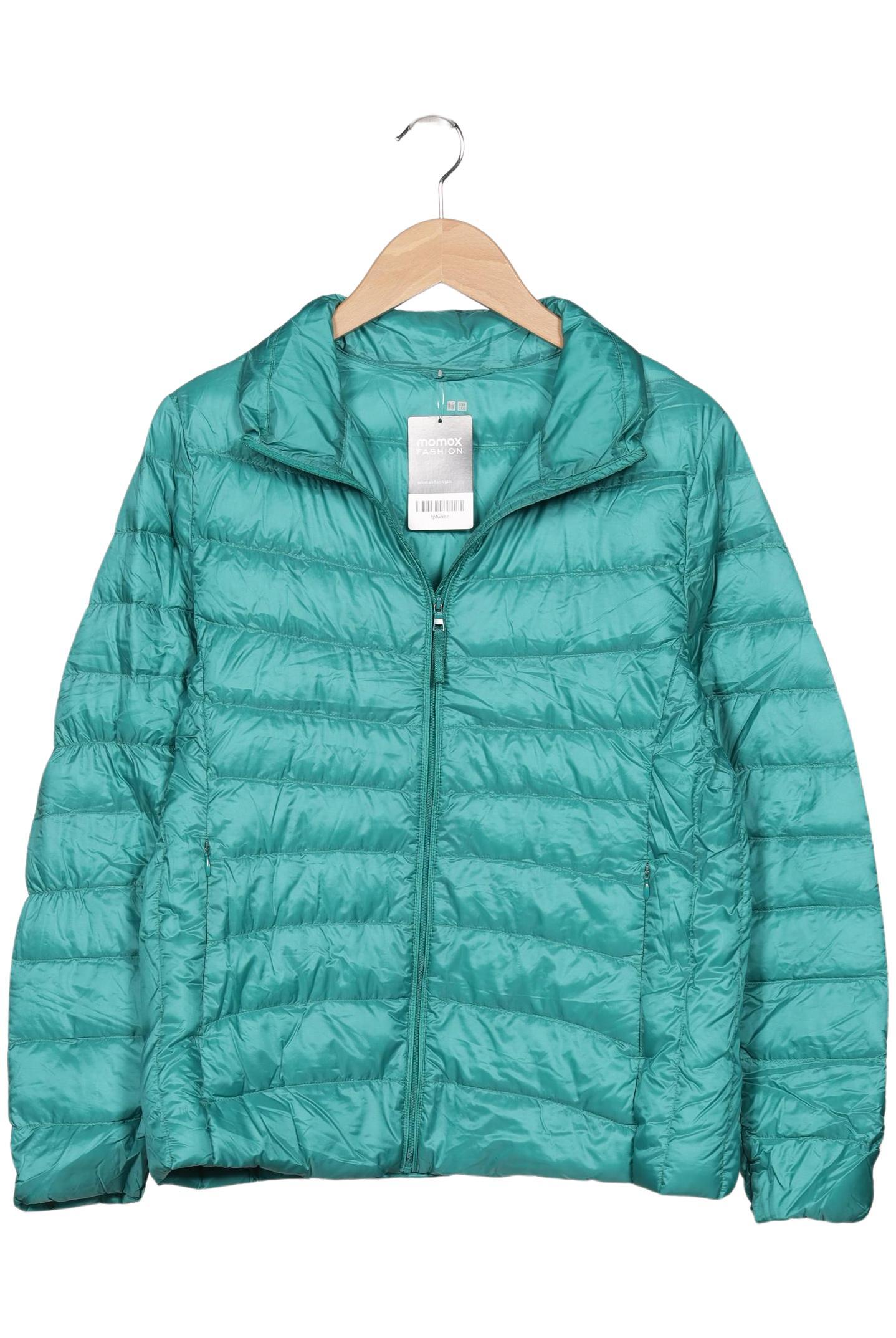 

uniqlo Damen Jacke, türkis, Gr. 42