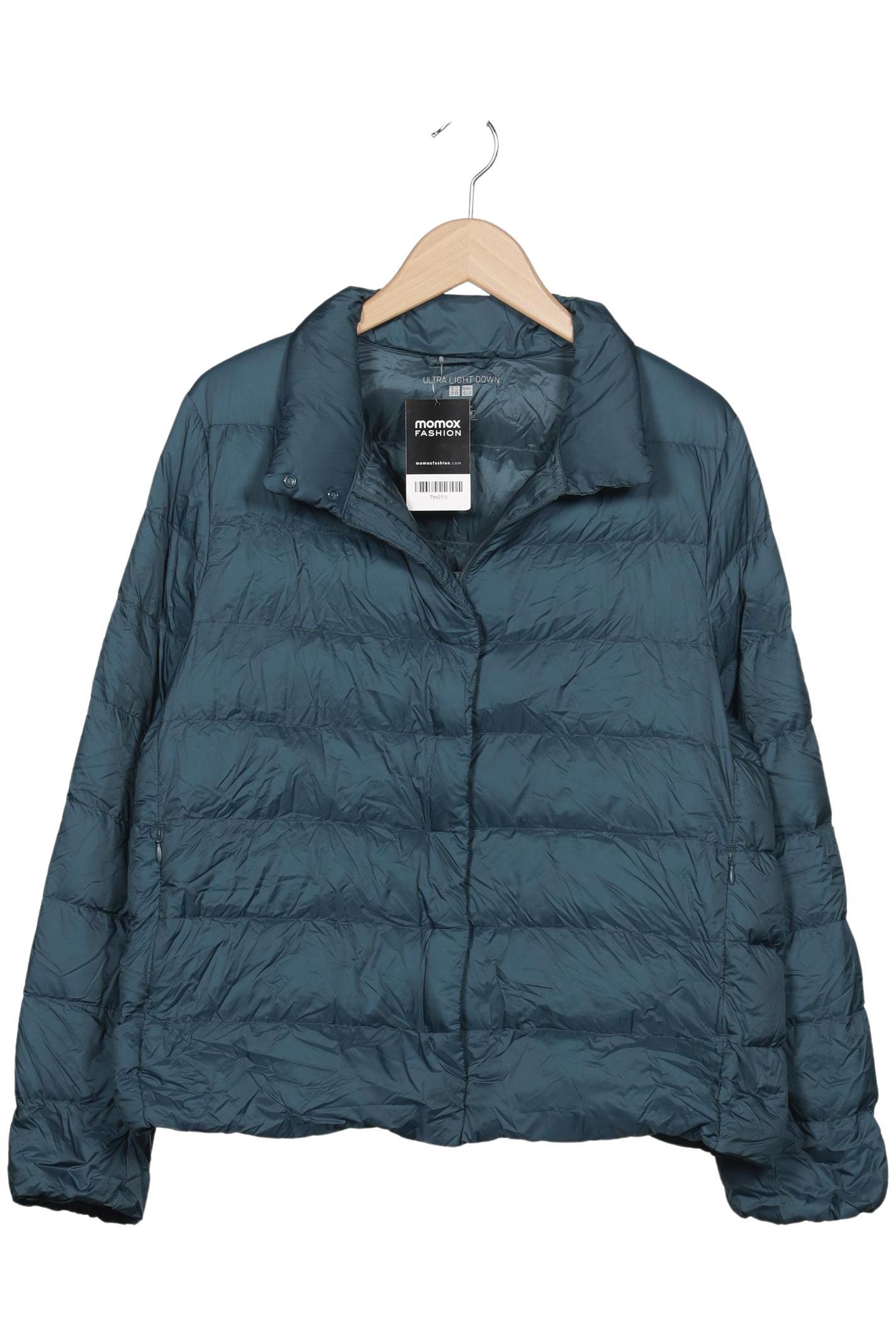 

uniqlo Damen Jacke, türkis, Gr. 44