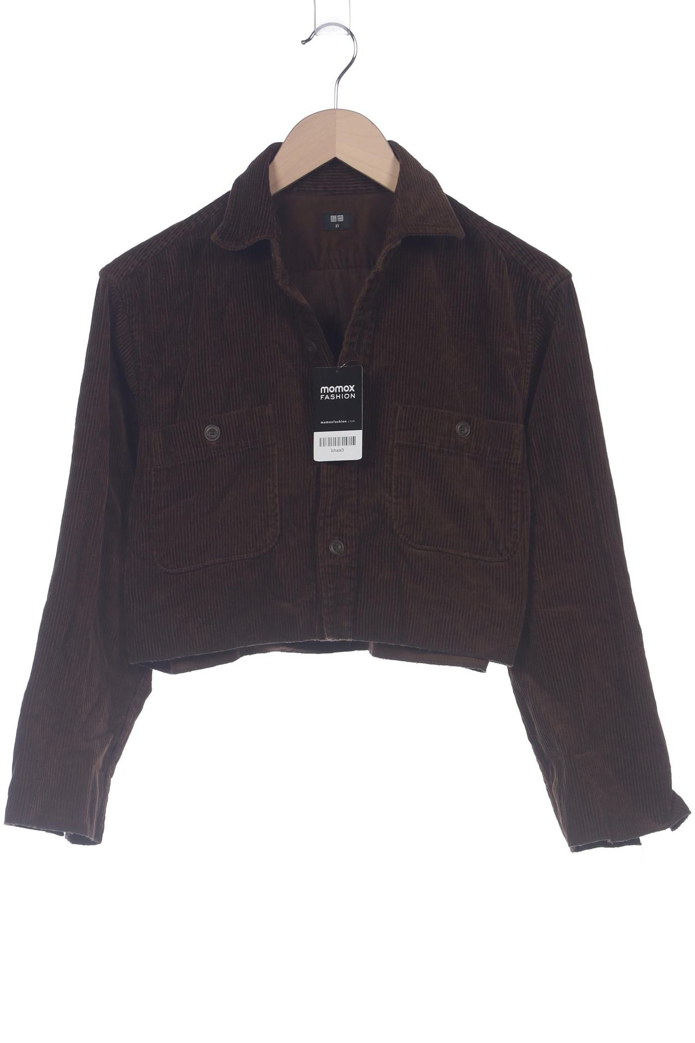 

uniqlo Damen Jacke, braun, Gr. 34